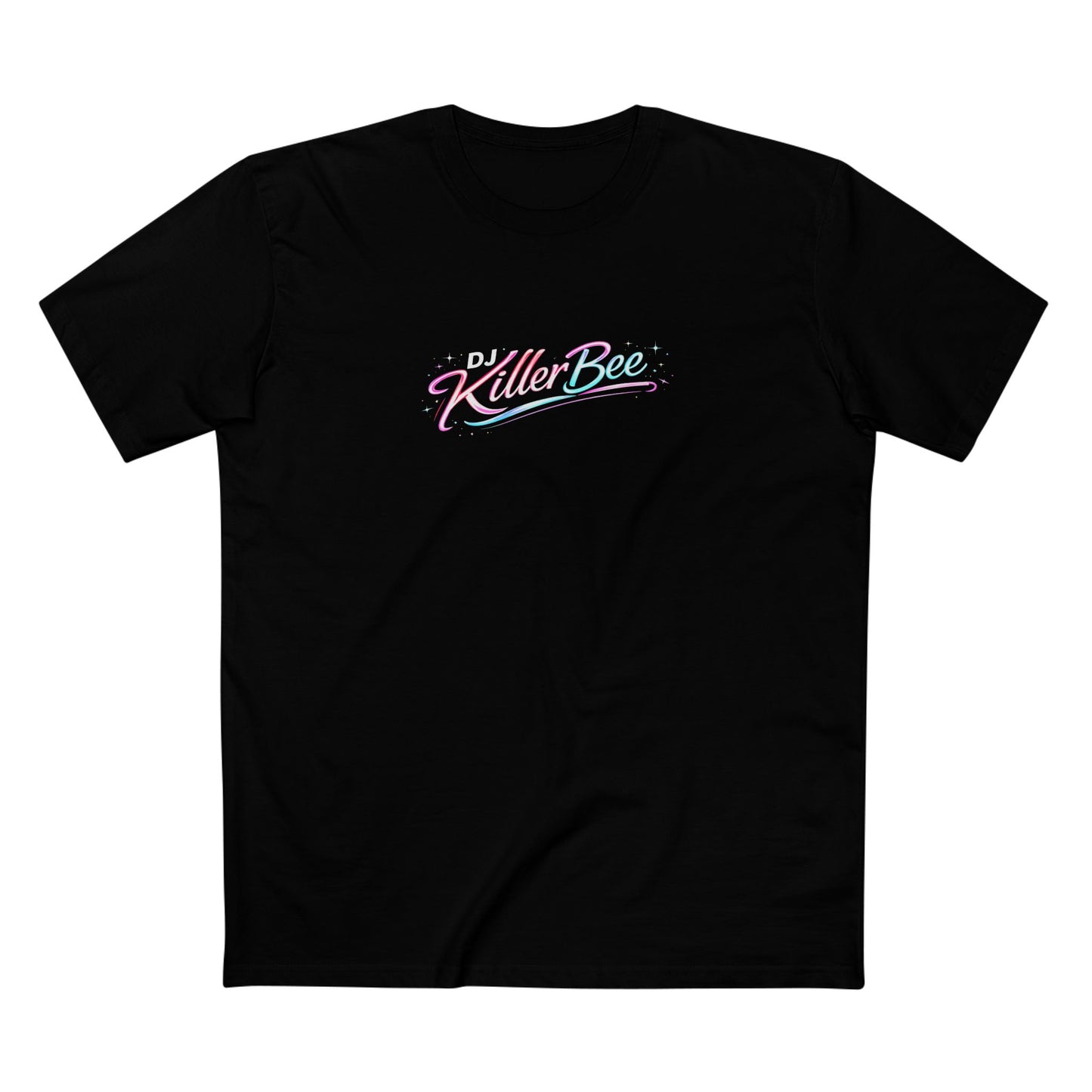 DJ Killer Bee Tee — Retro 80s Skull DJ Graphic T-Shirt