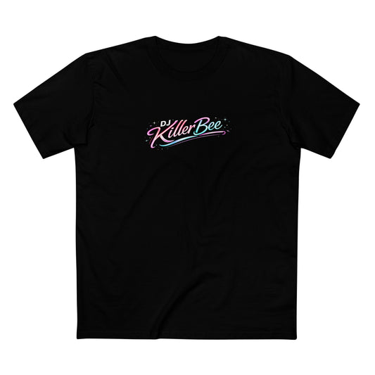 DJ Killer Bee Tee — Retro 80s Skull DJ Graphic T-Shirt