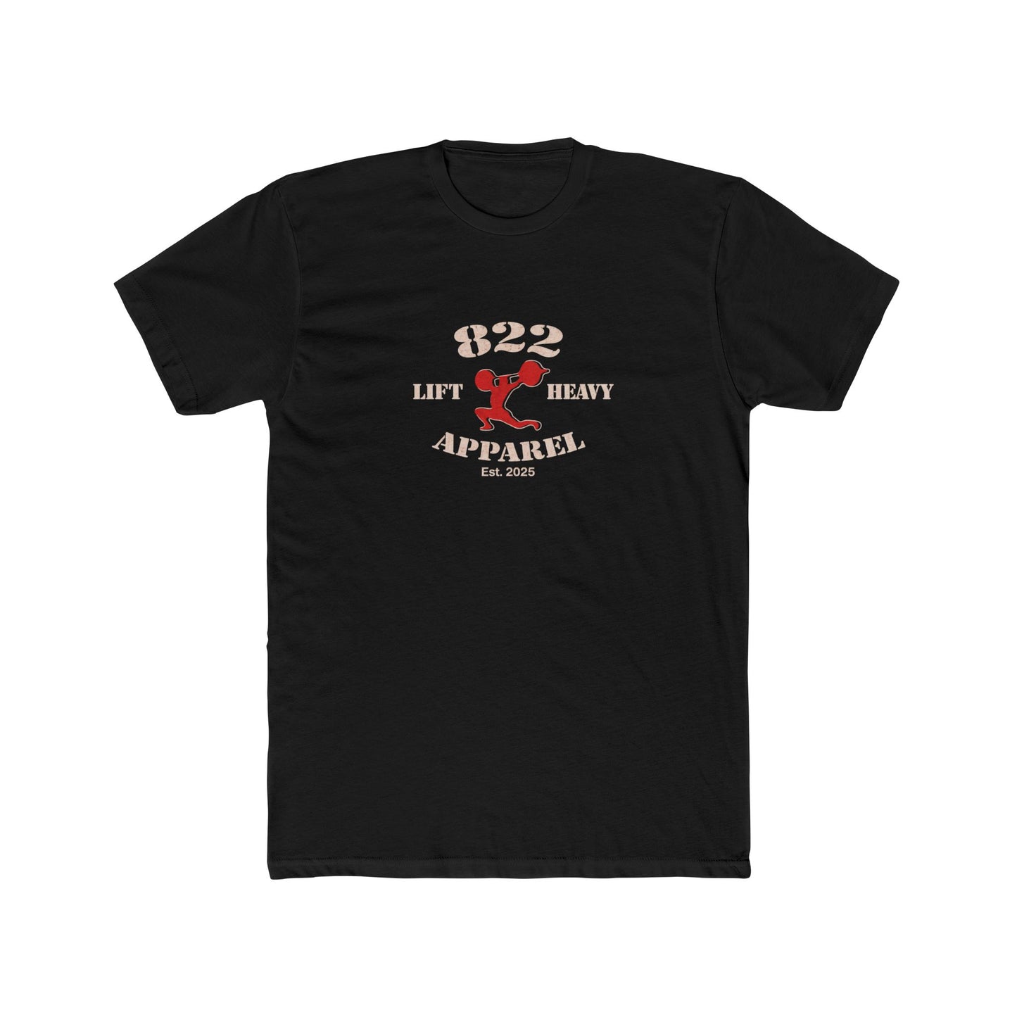 Lift Heavy Apparel Tee — 1222 Weightlifting Graphic T-Shirt