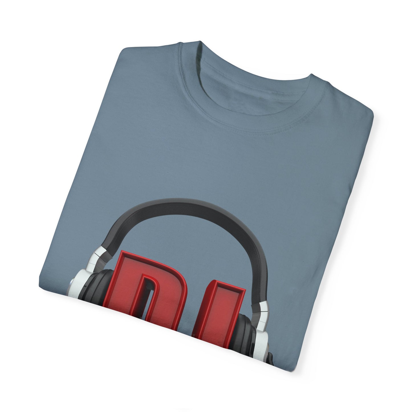 DJ Headset Graphic Unisex Garment-Dyed T-Shirt