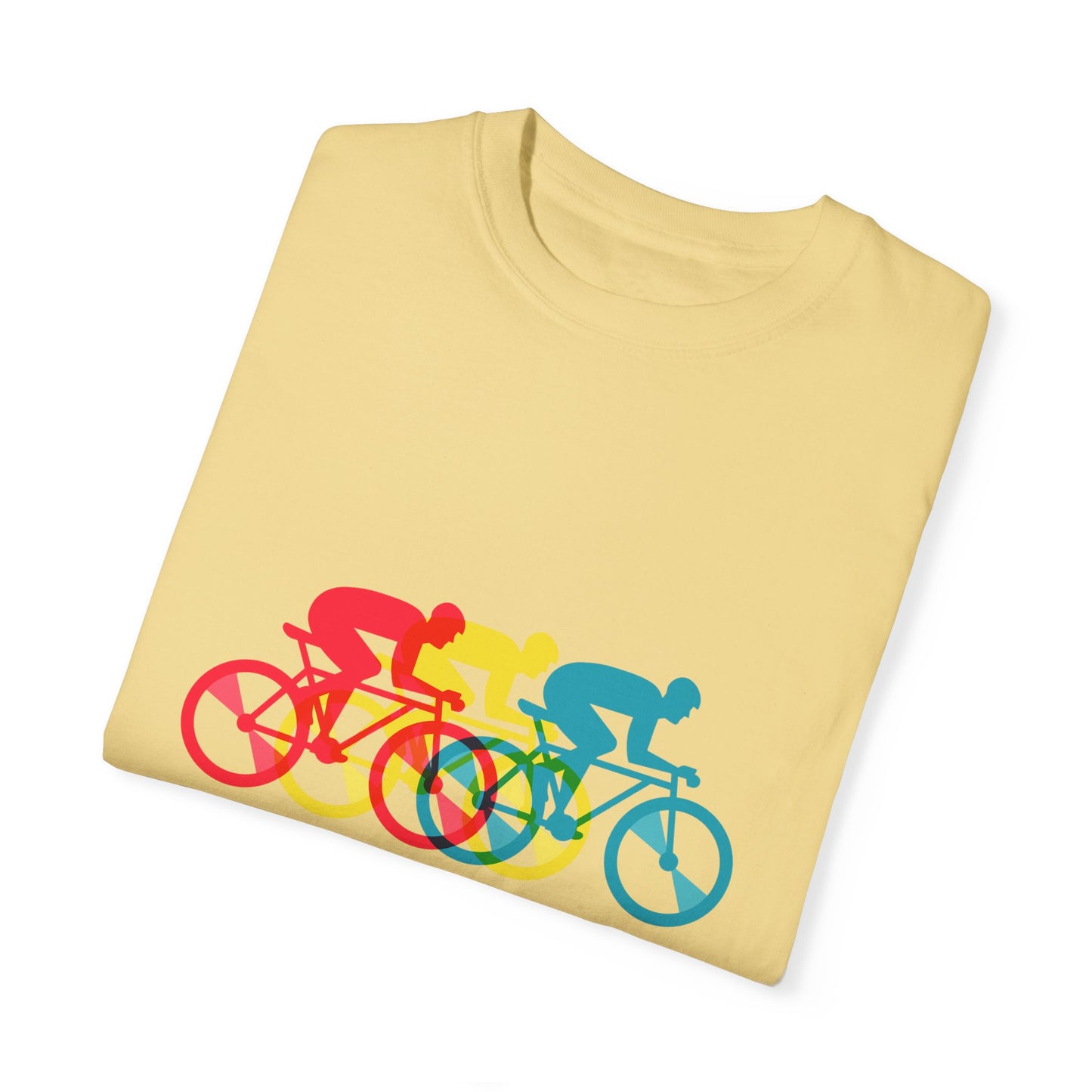 Colorful Cycling Unisex T-Shirt - Perfect for Bike Enthusiasts