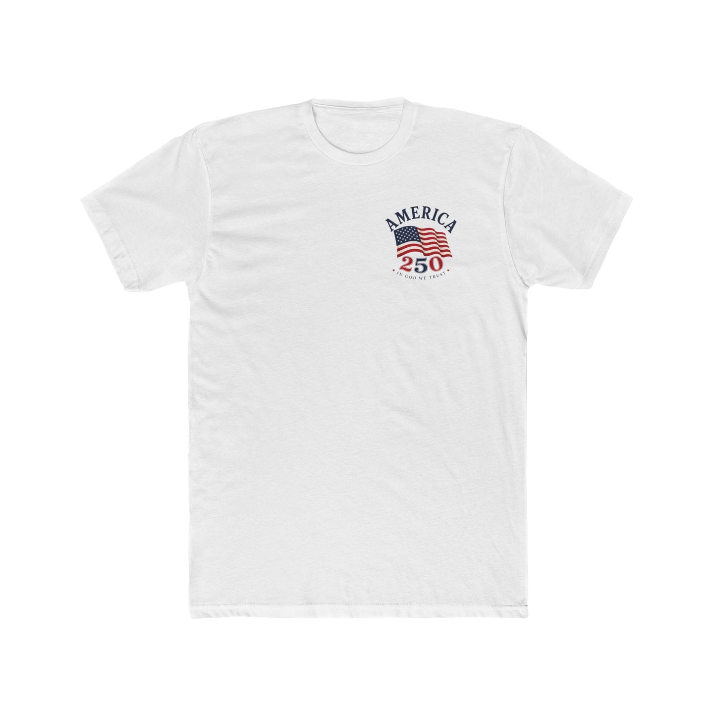 America 250 T-Shirt — July 4th 2026 Celebration Tee with Flag, Mount Rushmore & Liberty Bells