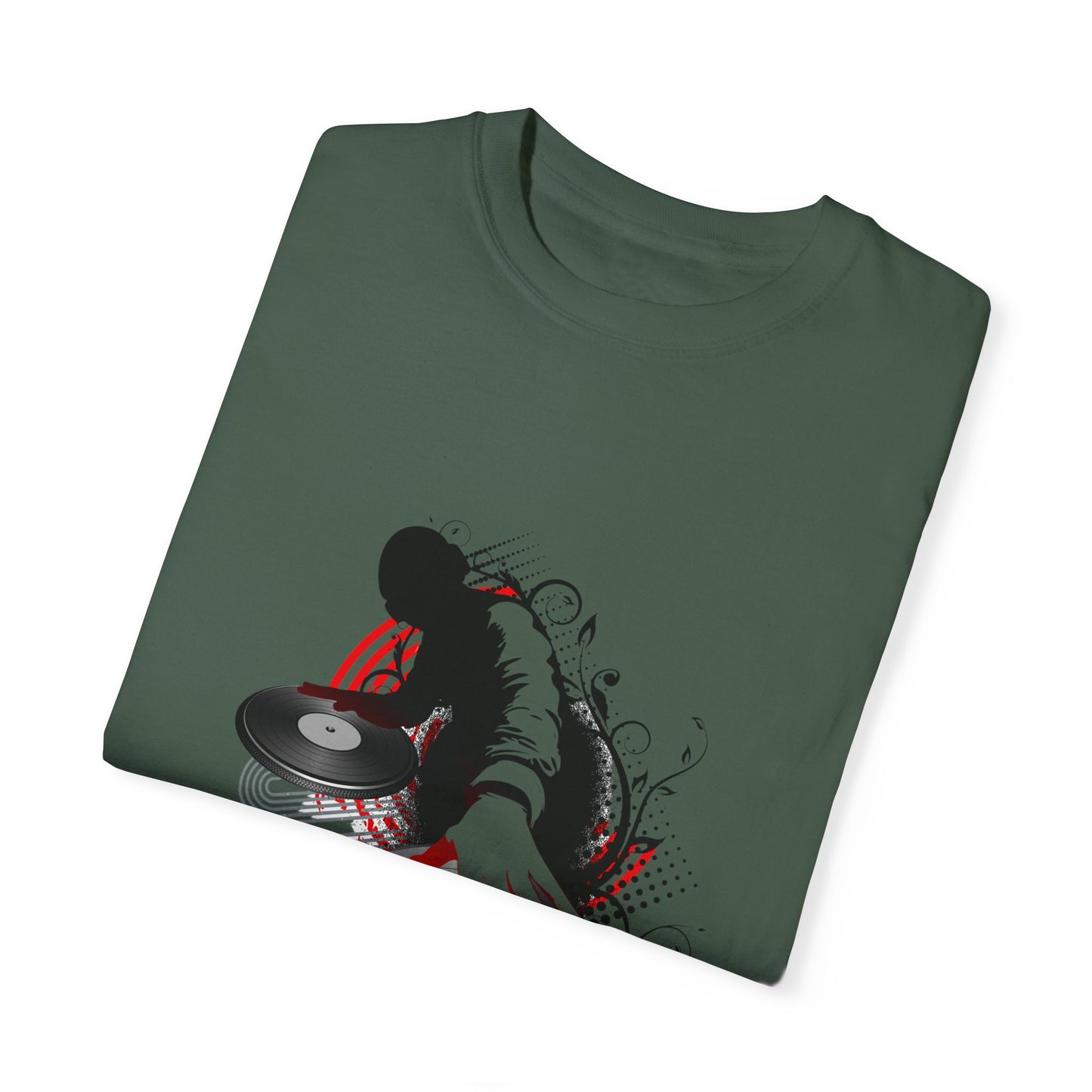 DJ Inspired Unisex Garment-Dyed T-Shirt - Perfect for Music Lovers & Parties