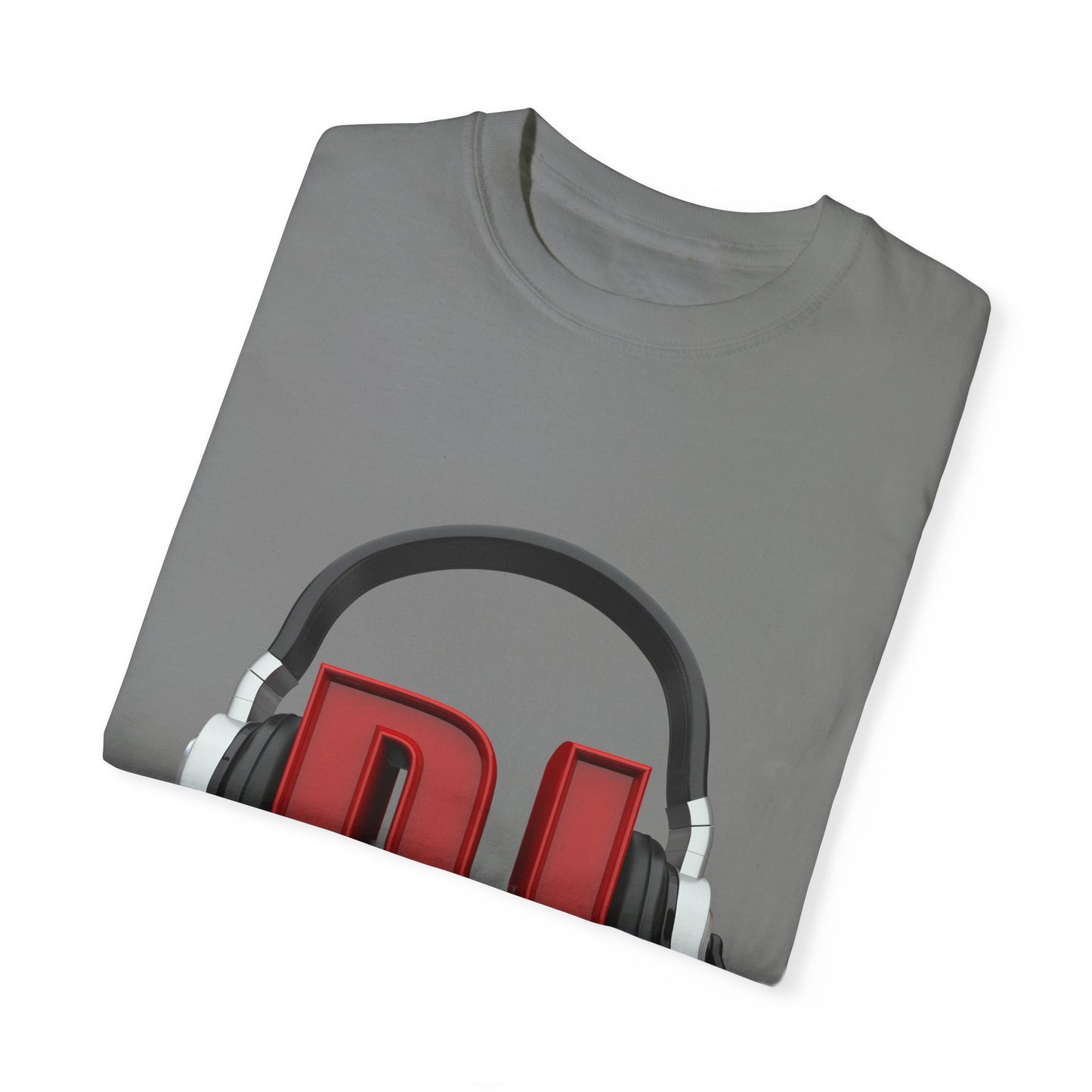 DJ Headset Graphic Unisex Garment-Dyed T-Shirt