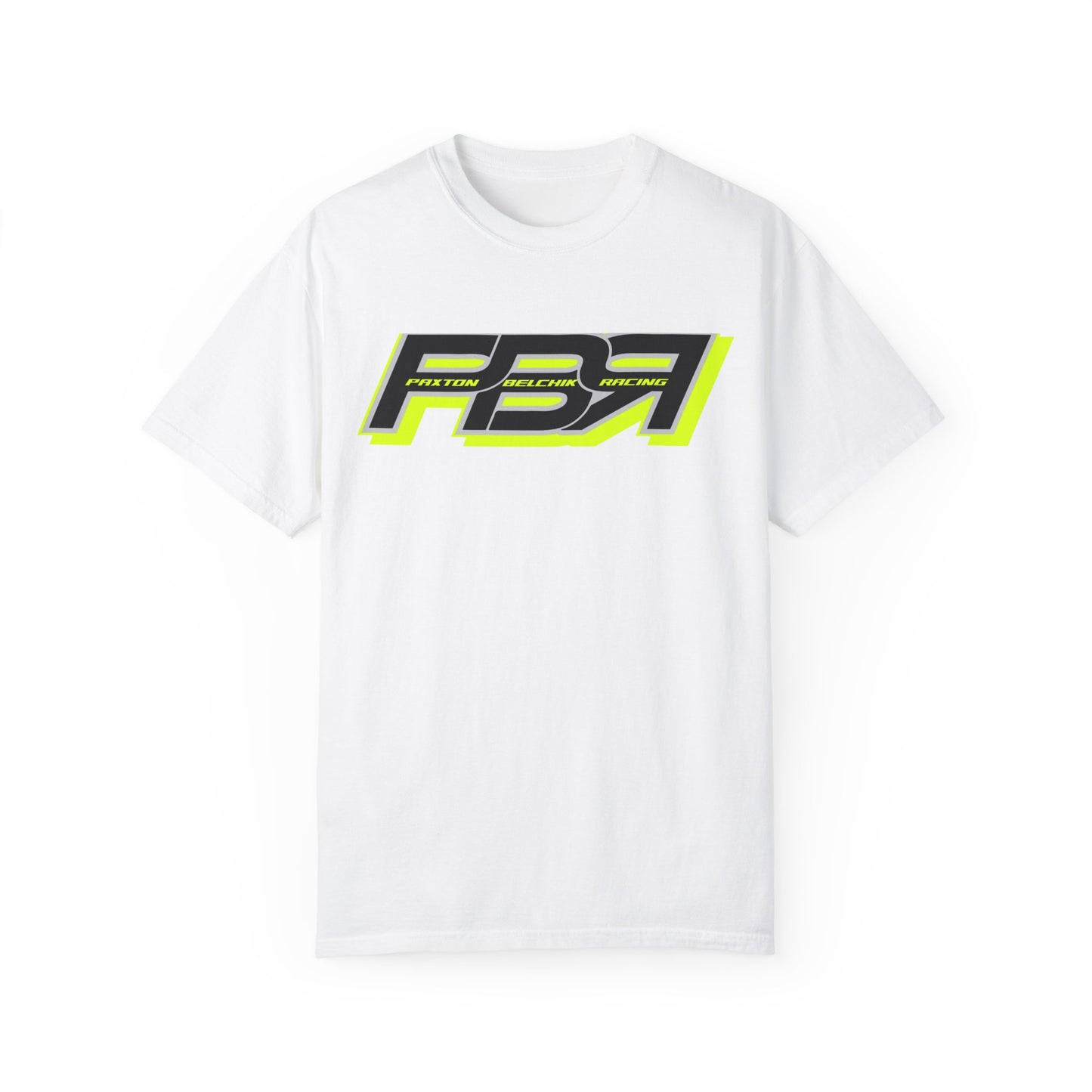PBR Unisex Garment-Dyed Racing T-Shirt with Bold Graphics