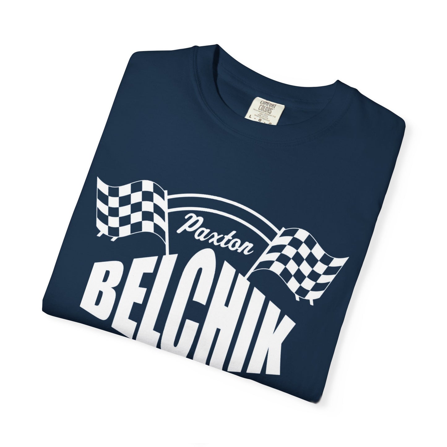 Racing-Themed Unisex Garment-Dyed T-Shirt, Casual Racing Tee, Gift for Race Lovers, Vintage Racing Apparel, Everyday Comfortable Wear