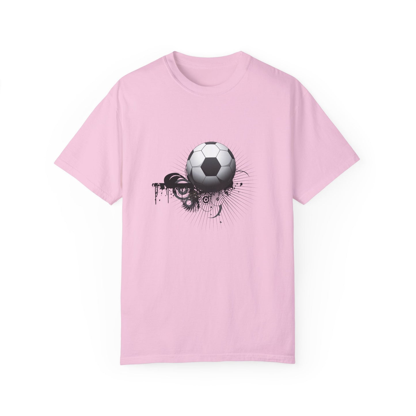 Soccer Vibes Unisex Garment-Dyed T-shirt - Ideal for Sports Lovers