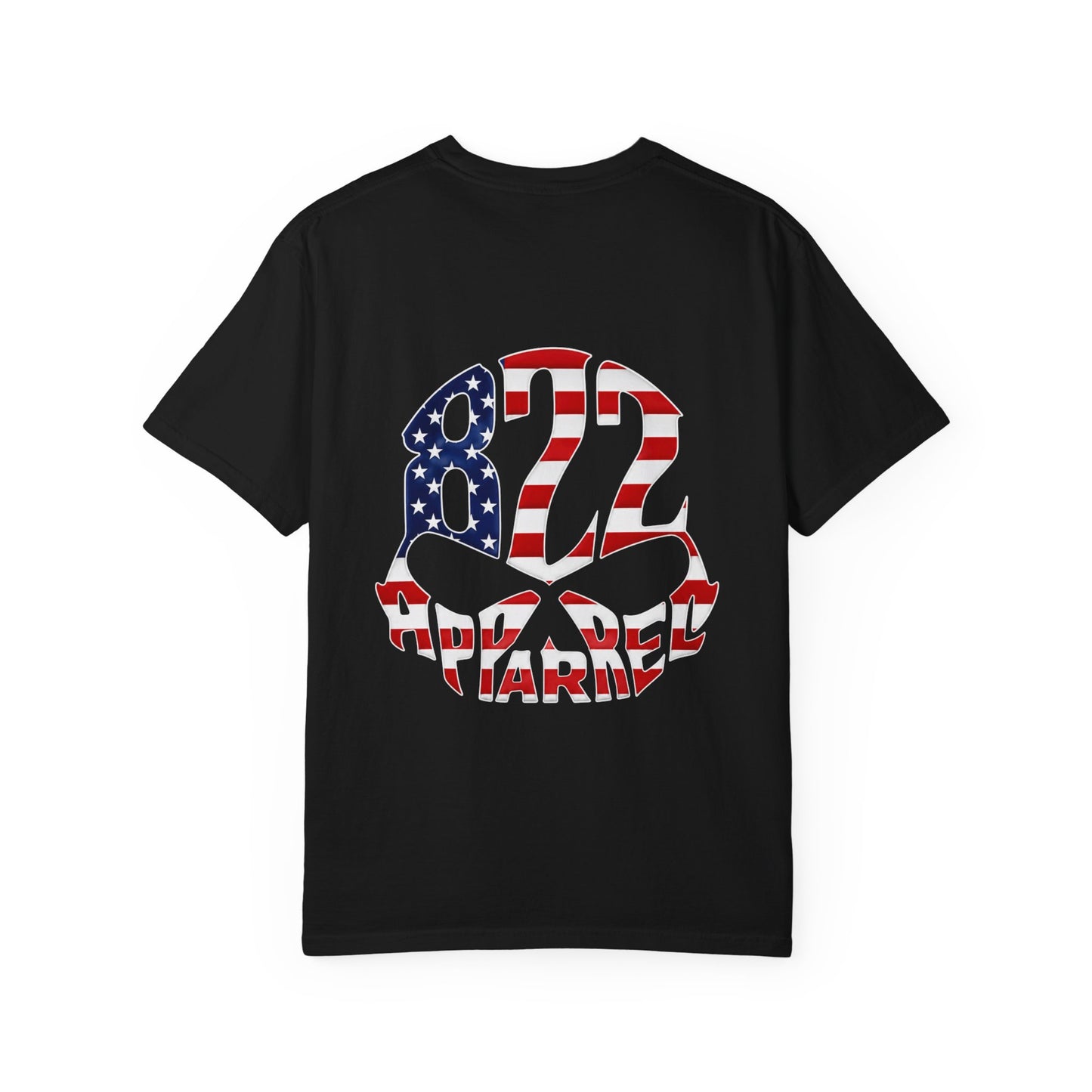 Patriotic 822 Apparel T-Shirt — American Flag Graphic Tee