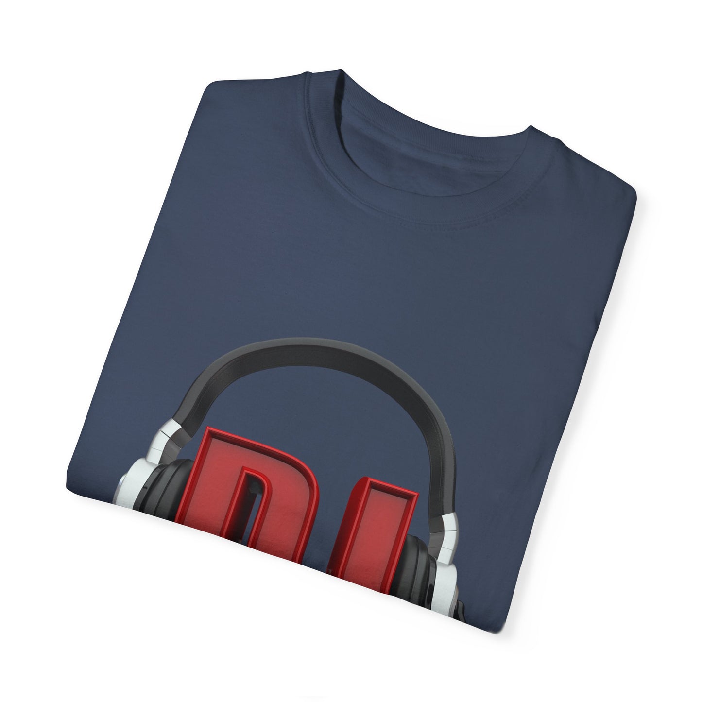 DJ Headset Graphic Unisex Garment-Dyed T-Shirt