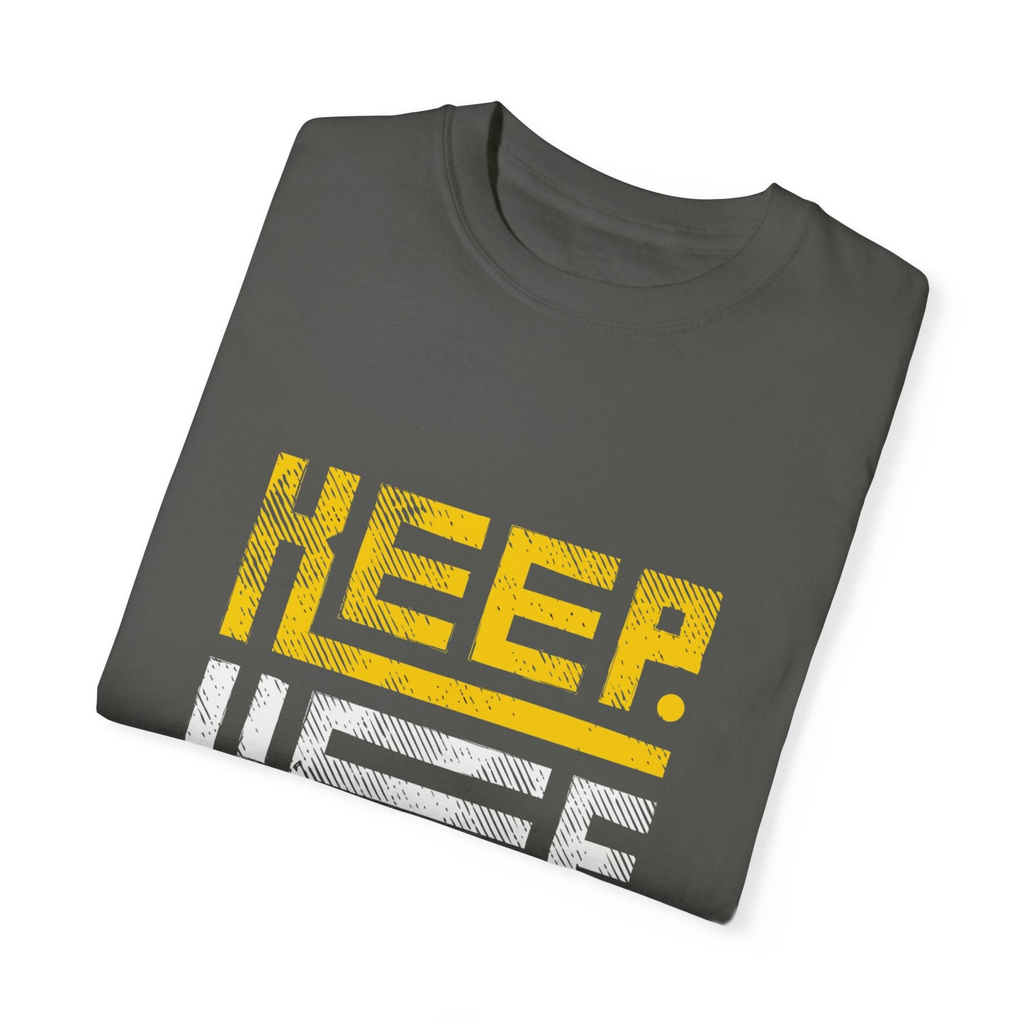 Keep Life Simple Unisex Garment-Dyed T-Shirt