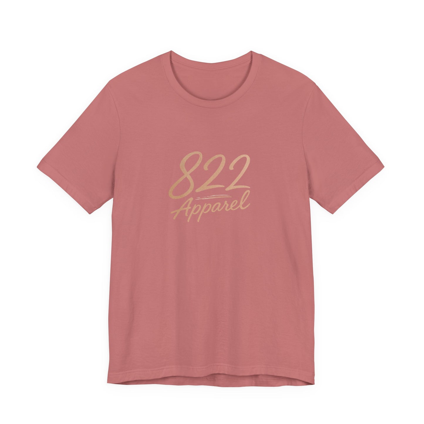 822 Apparel Unisex Jersey Tee - Casual Comfort for All Occasions