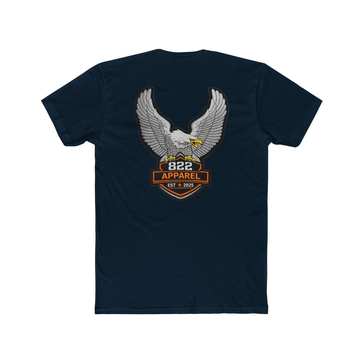 Eagle Logo Tee — 822 Apparel Chest & Back Graphic T-Shirt