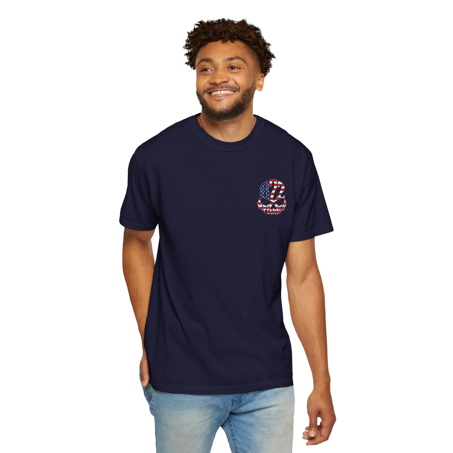 Patriotic 822 Apparel T-Shirt — American Flag Graphic Tee