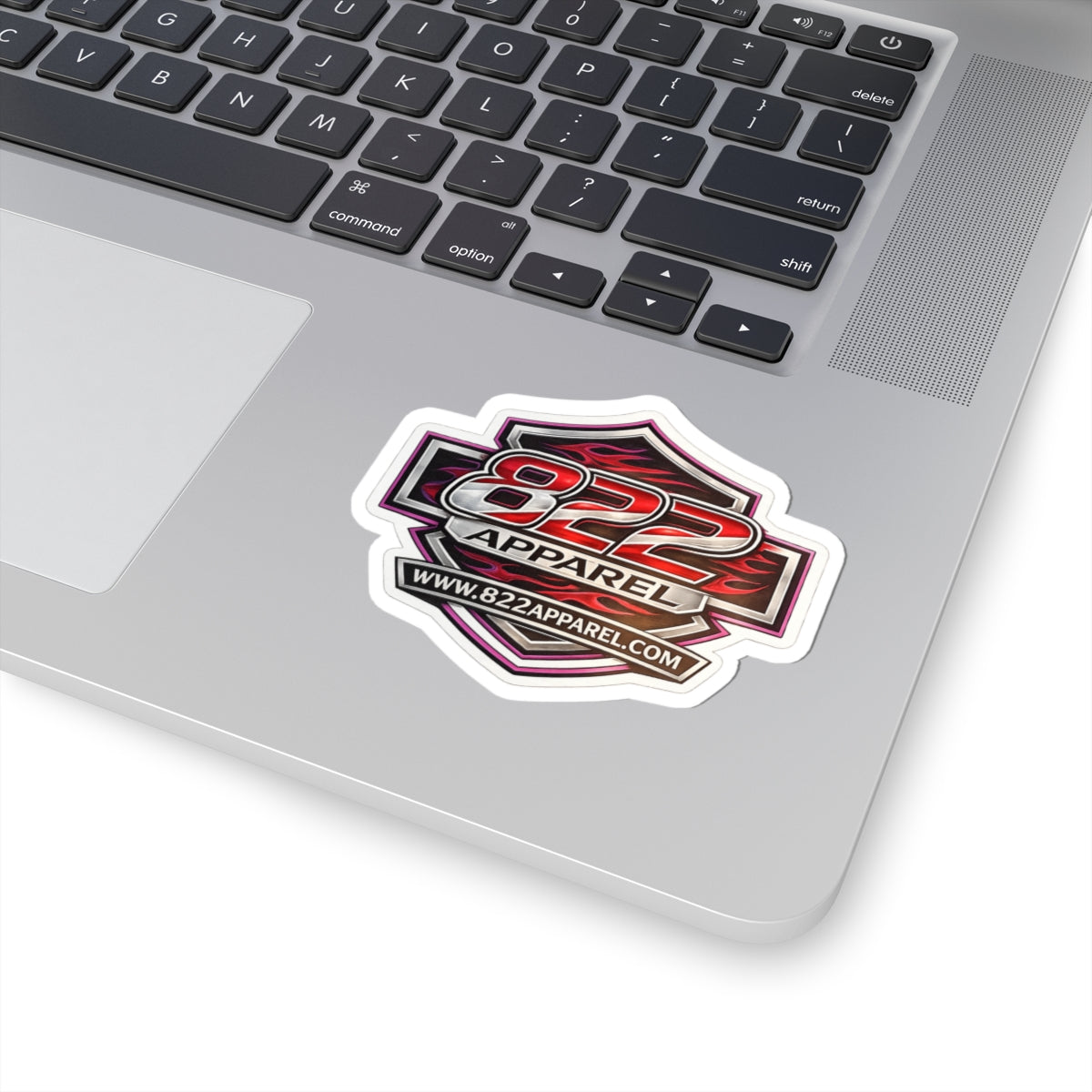 Sticker - 822 Apparel Shield Kiss-Cut Logo Sticker (www.822apparel.com)