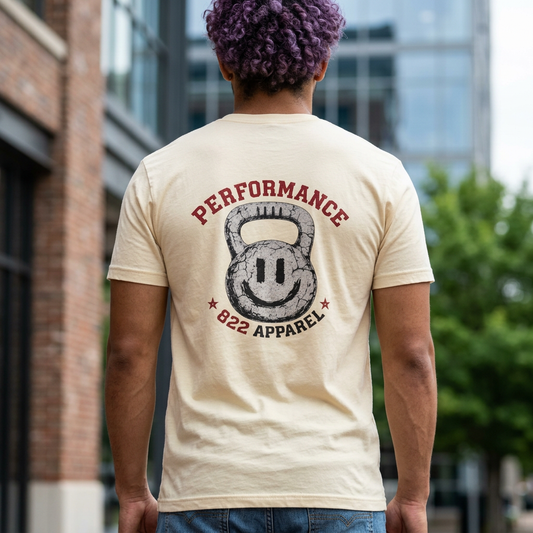 Performance Kettlebell Tee — 822 Apparel Fitness Shirt
