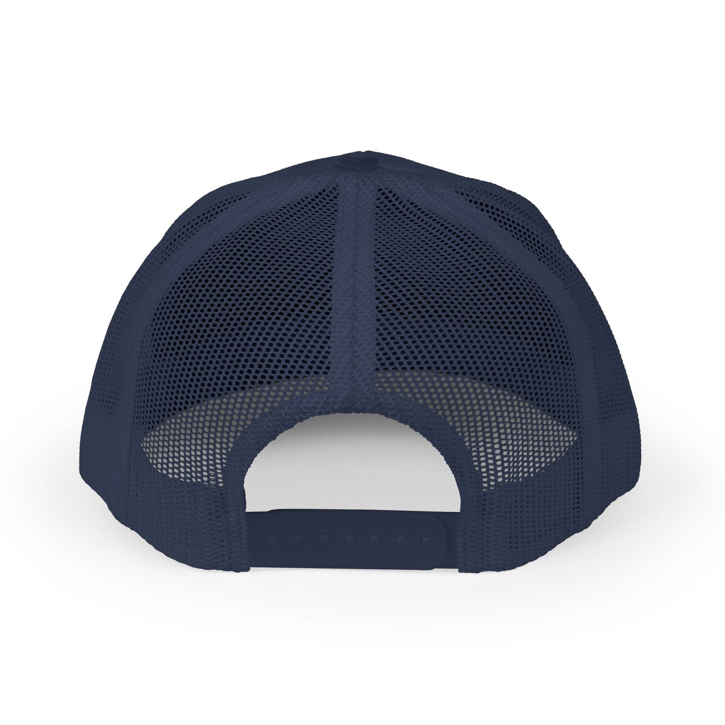 822 Trucker Hat with Crossed Oars Logo — 822 Apparel Snapback Cap