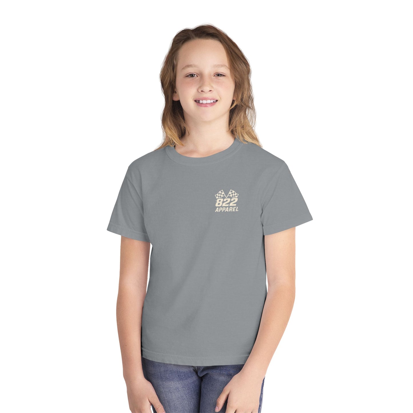 Youth Racing Tee, Junior Sprint Shirt, Kids Motorsports Apparel, Perfect for Birthdays, Race Day Gifts, Fun Casual Wear