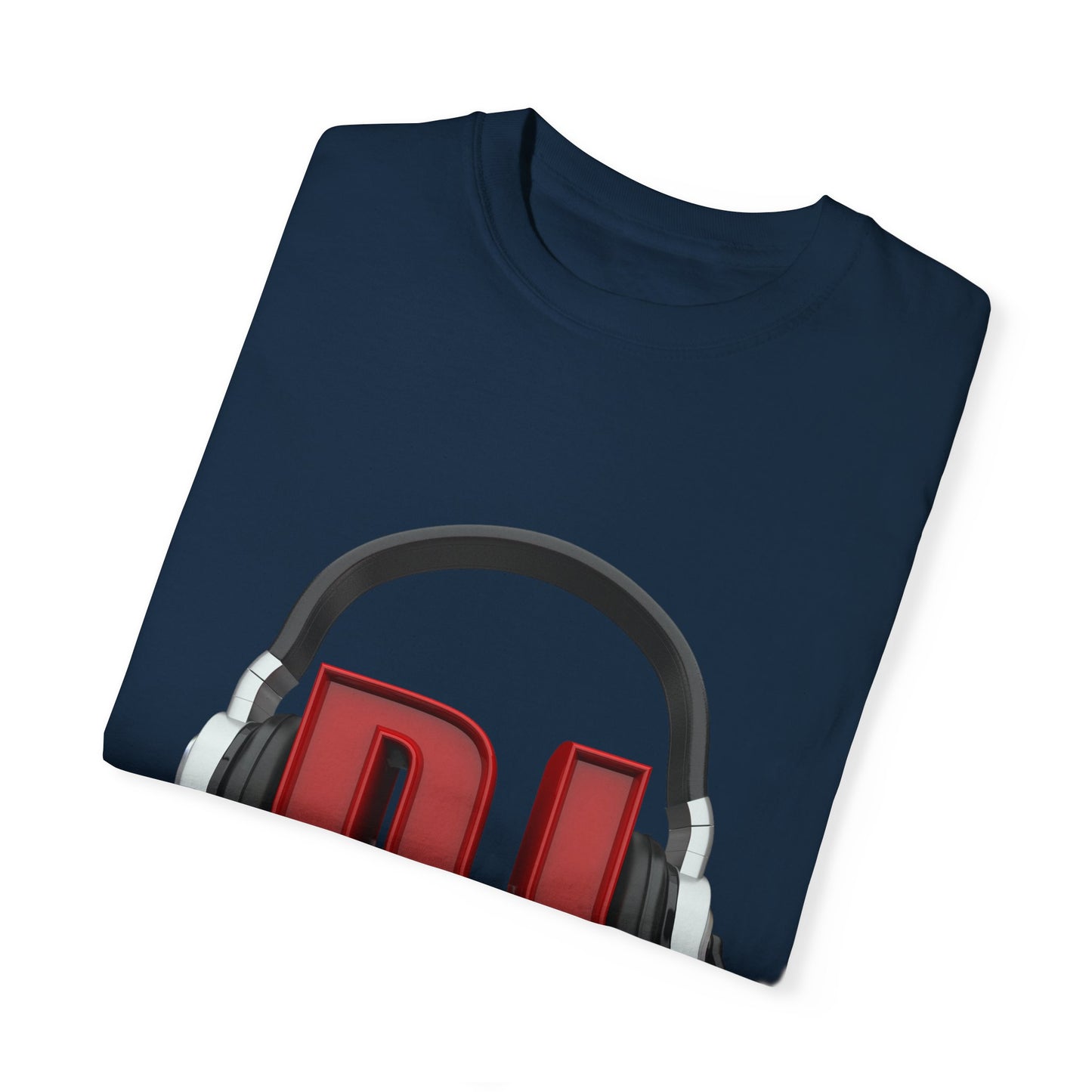 DJ Headset Graphic Unisex Garment-Dyed T-Shirt