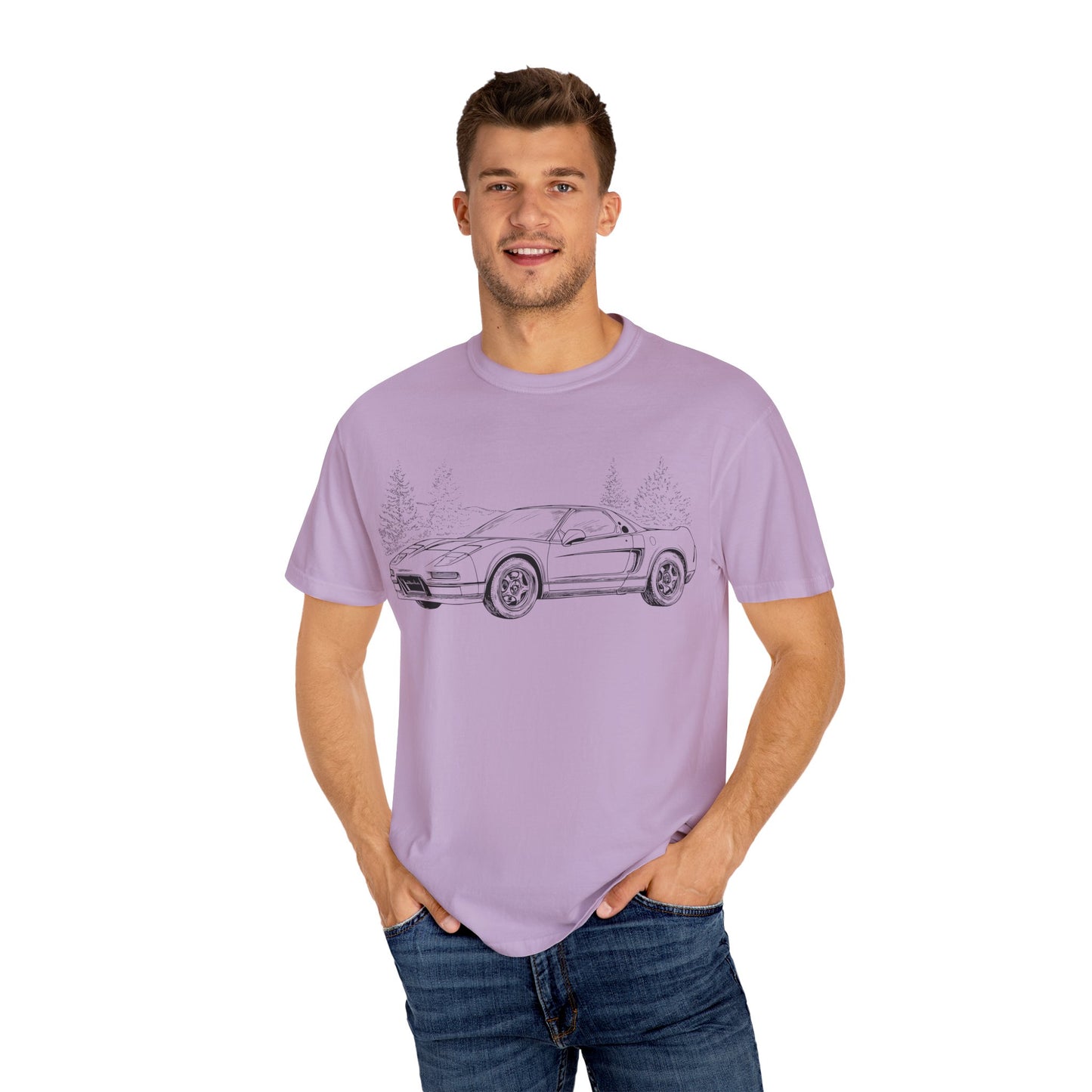 Vintage Car Illustration Unisex T-Shirt
