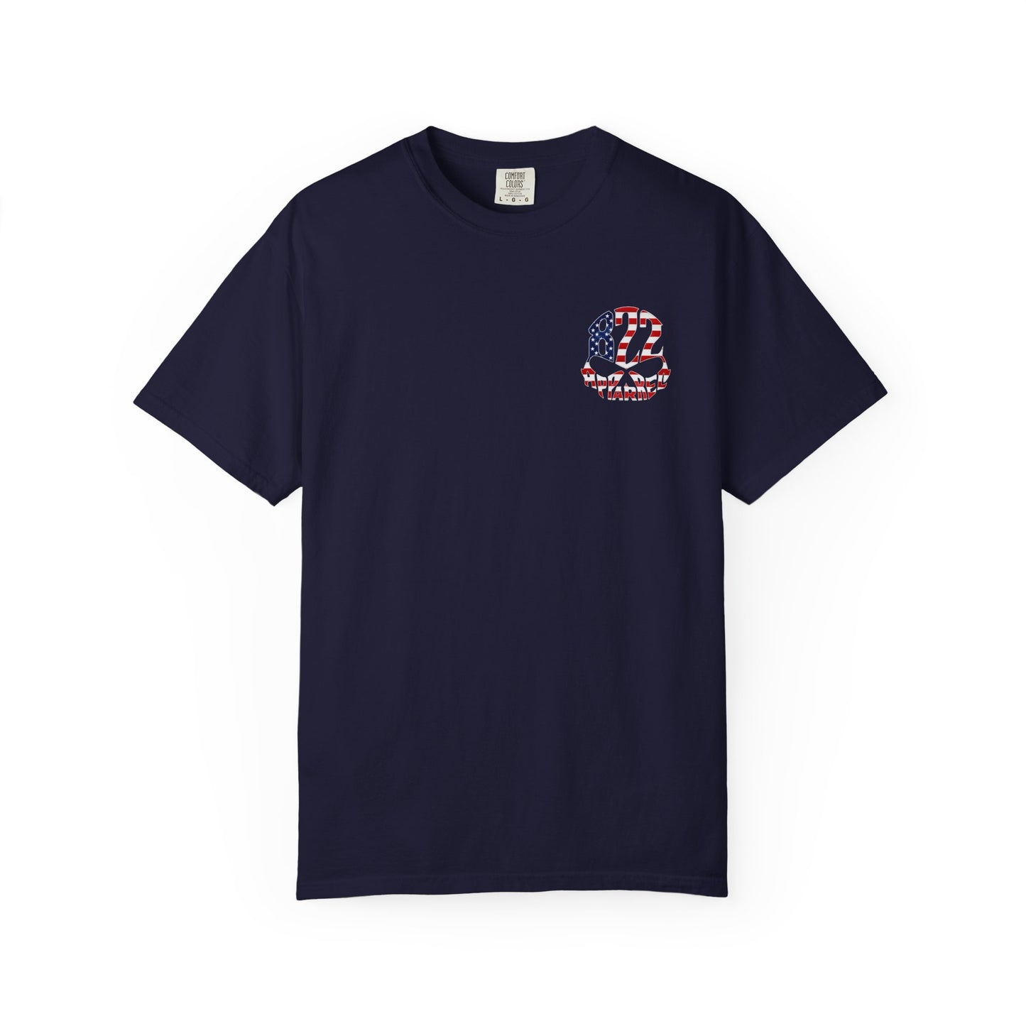 Patriotic 822 Apparel T-Shirt — American Flag Graphic Tee