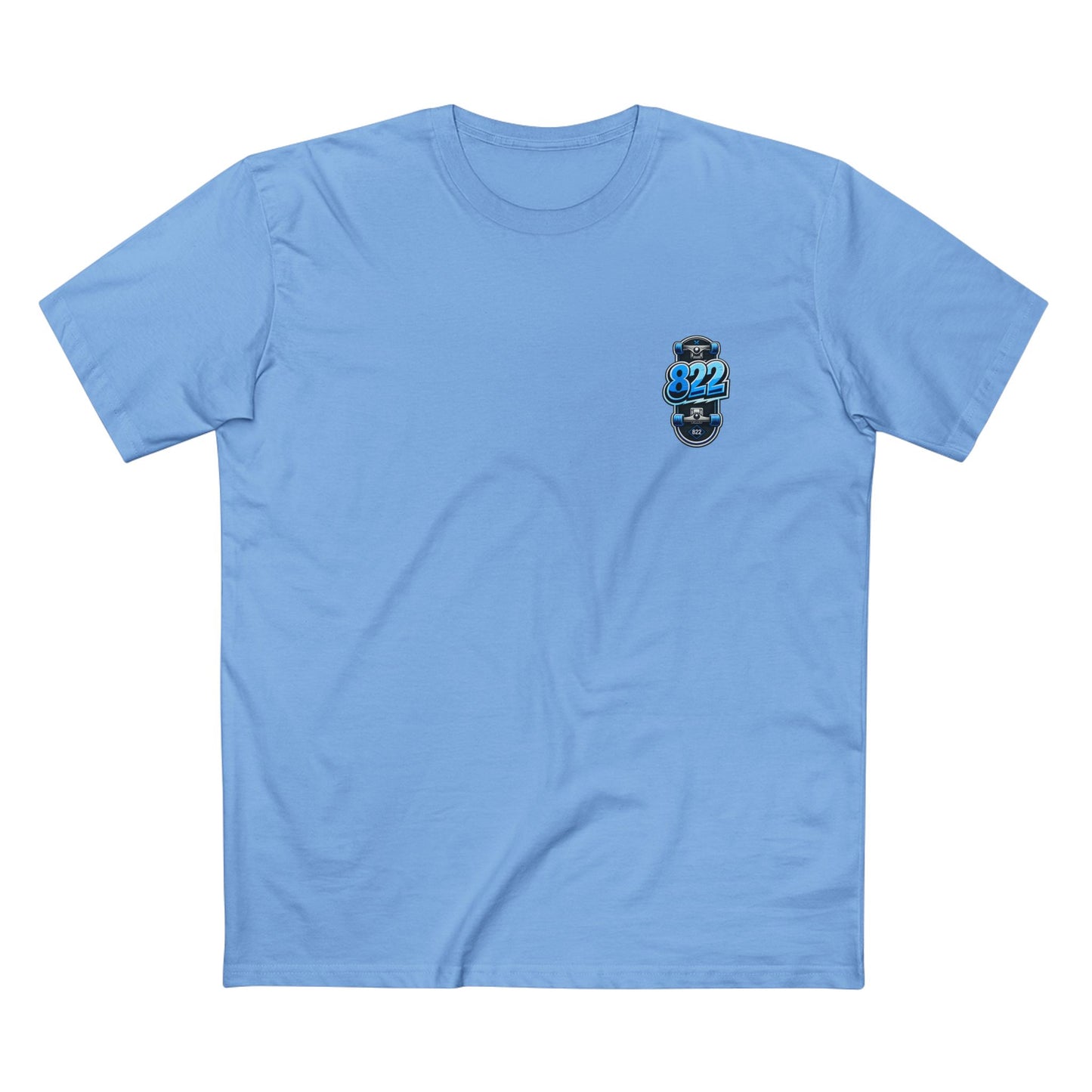 Skate 822 or Die T-Shirt — Skateboard Graphic Tee
