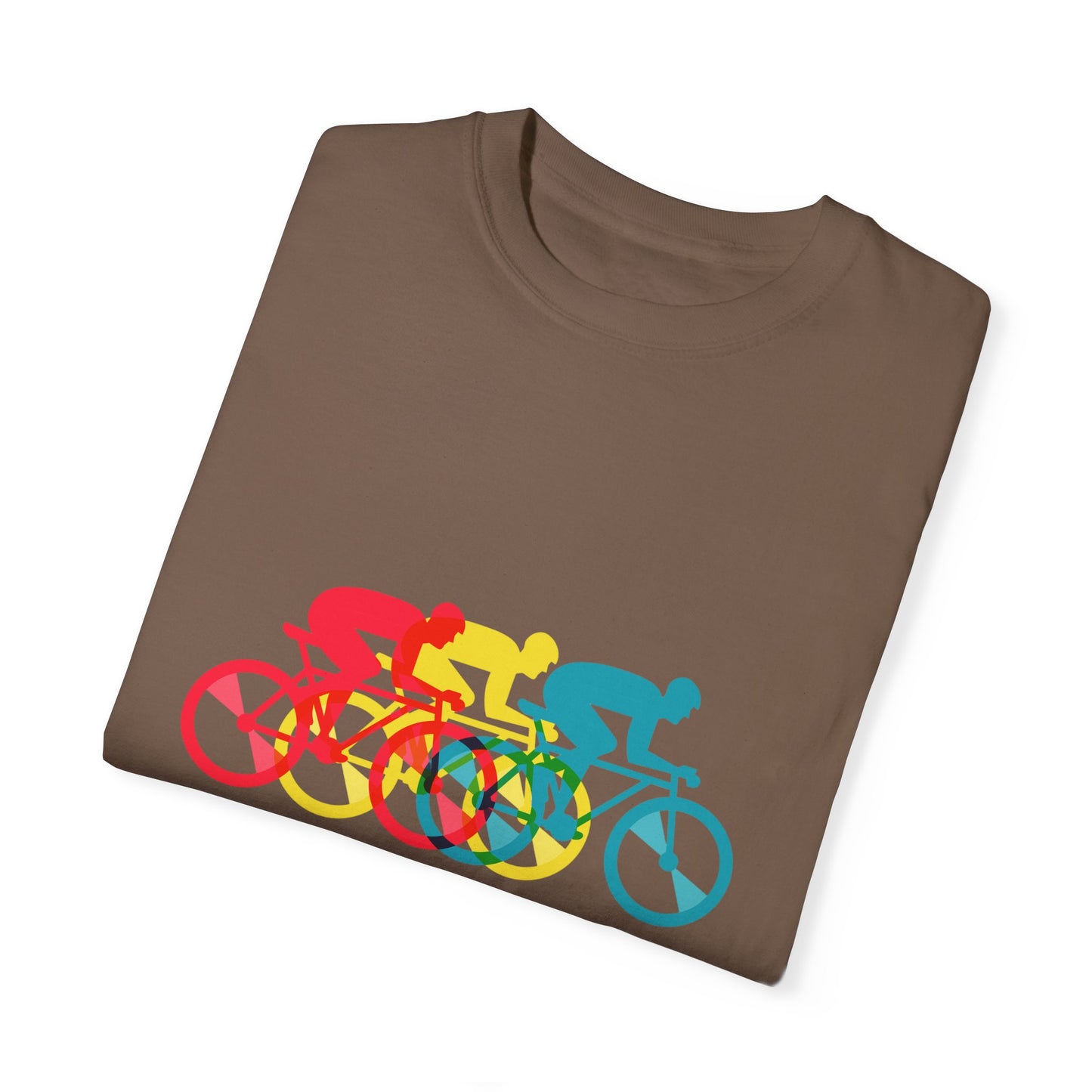 Colorful Cycling Unisex T-Shirt - Perfect for Bike Enthusiasts