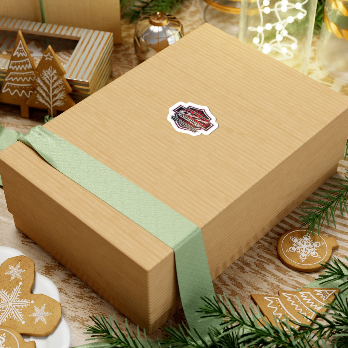 Sticker - 822 Apparel Shield Kiss-Cut Logo Sticker (www.822apparel.com)