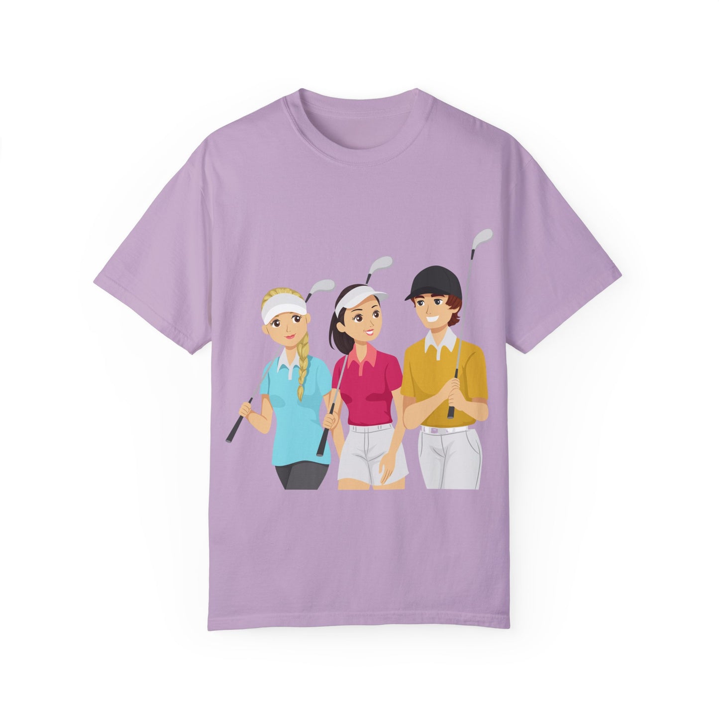 Women's Golf Vibes Garment-Dyed T-Shirt - Perfect for Golf Lovers!