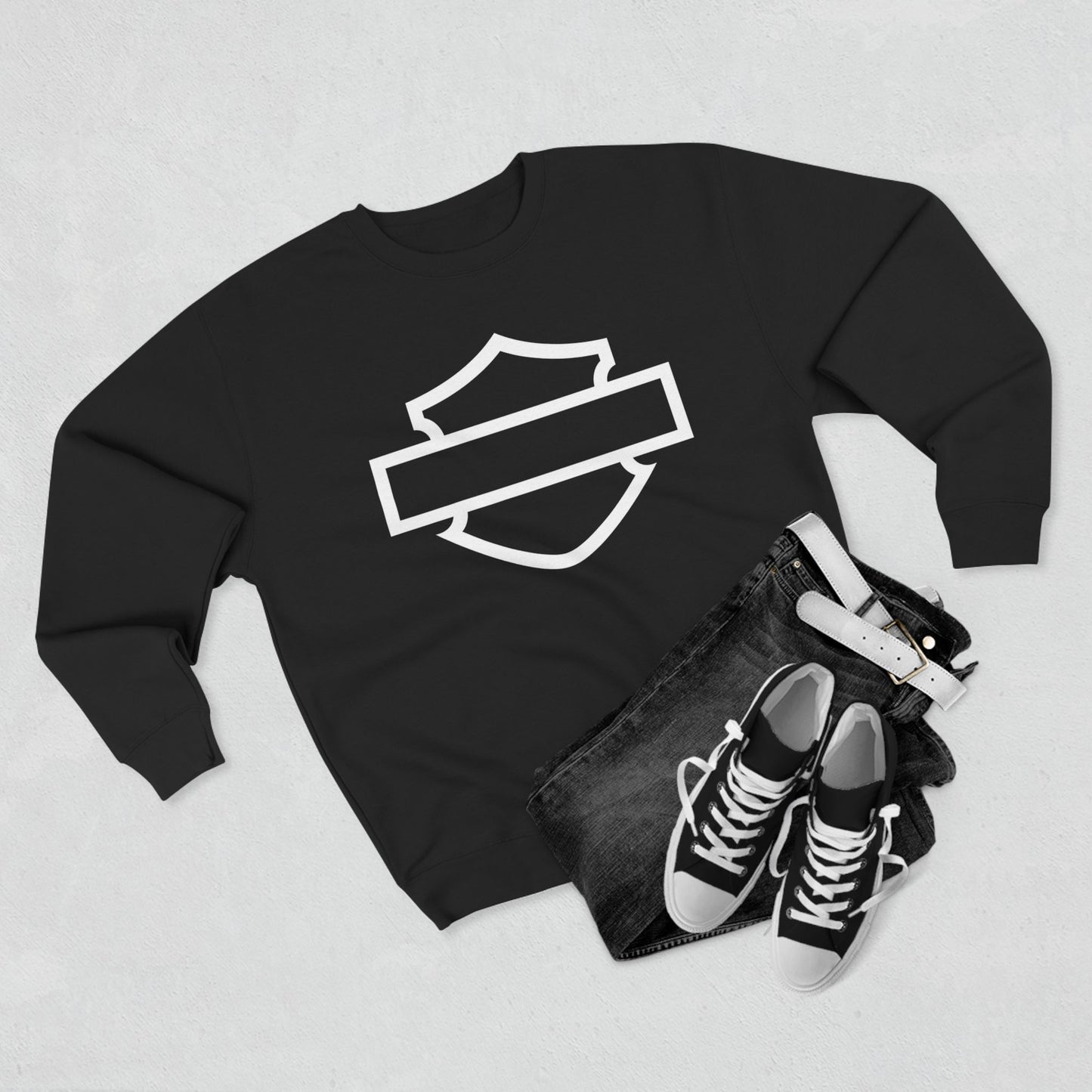 Stylish Unisex Crewneck Sweatshirt with Custom Shield Design – Cozy Fashion for All Occasions, Gift for Friends, Casual Wear, Holiday [...]