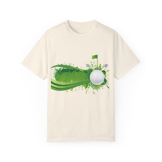 Golf Vibes Unisex Garment-Dyed T-Shirt - Perfect for Golf Enthusiasts