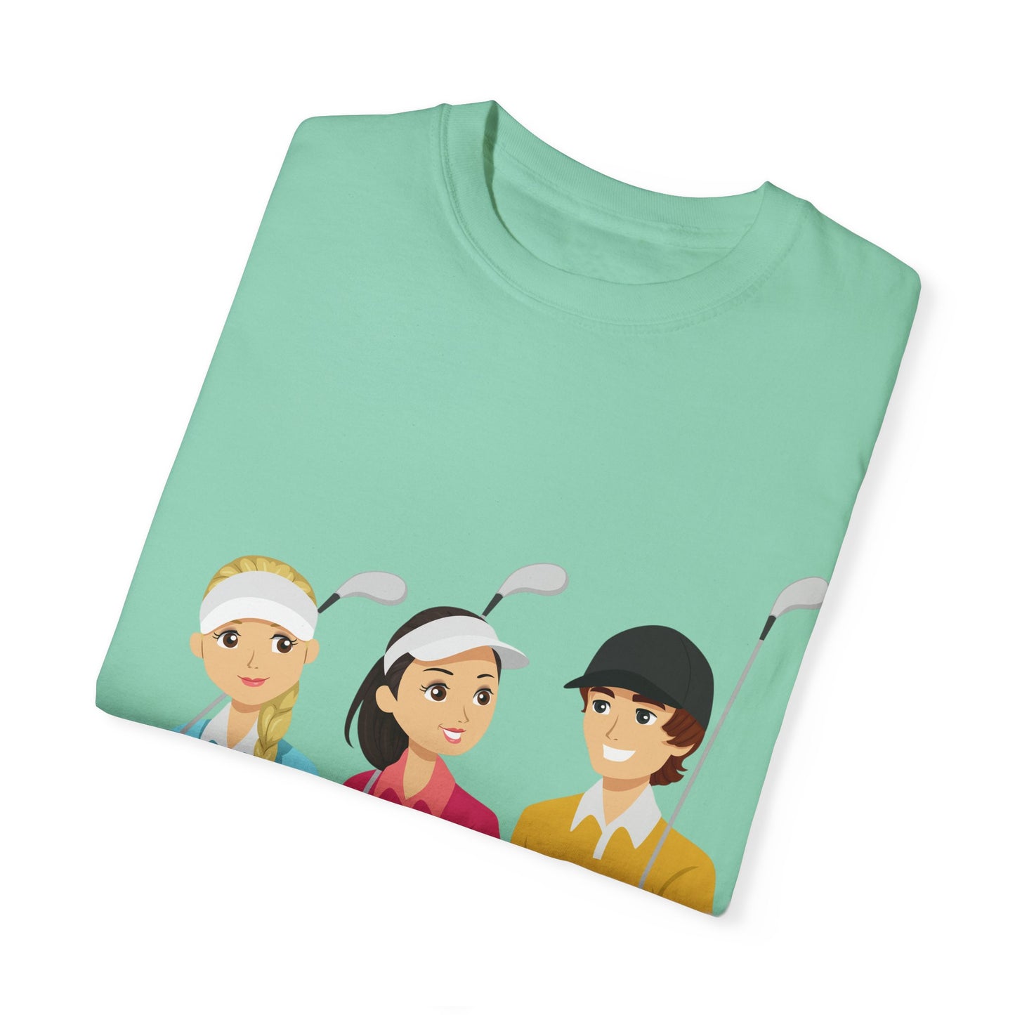Women's Golf Vibes Garment-Dyed T-Shirt - Perfect for Golf Lovers!