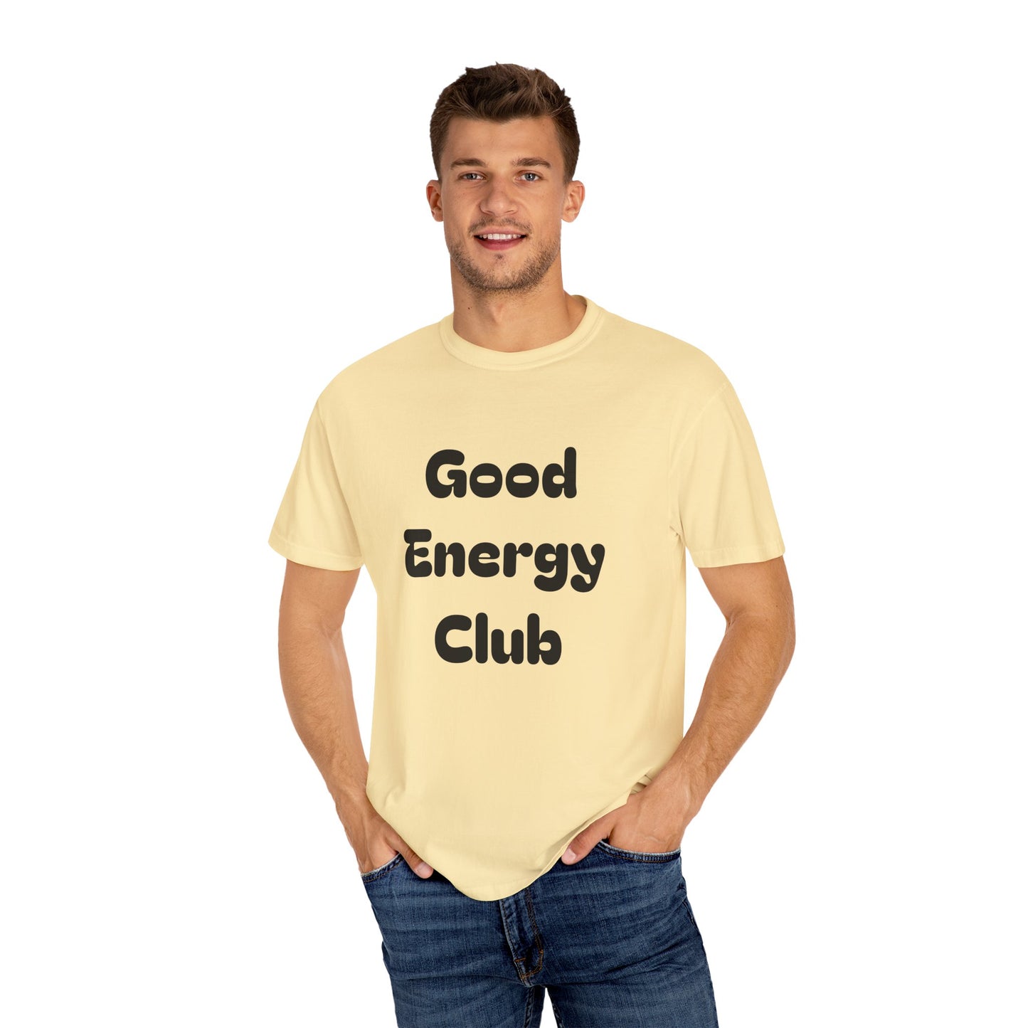 Good Energy Club Unisex Garment-Dyed T-Shirt