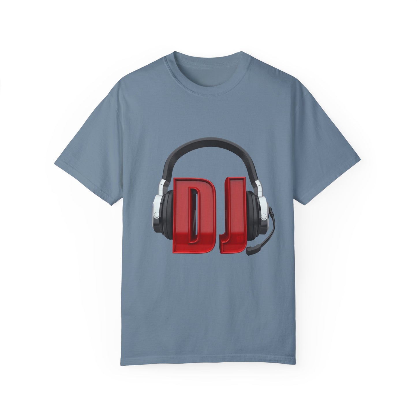 DJ Headset Graphic Unisex Garment-Dyed T-Shirt
