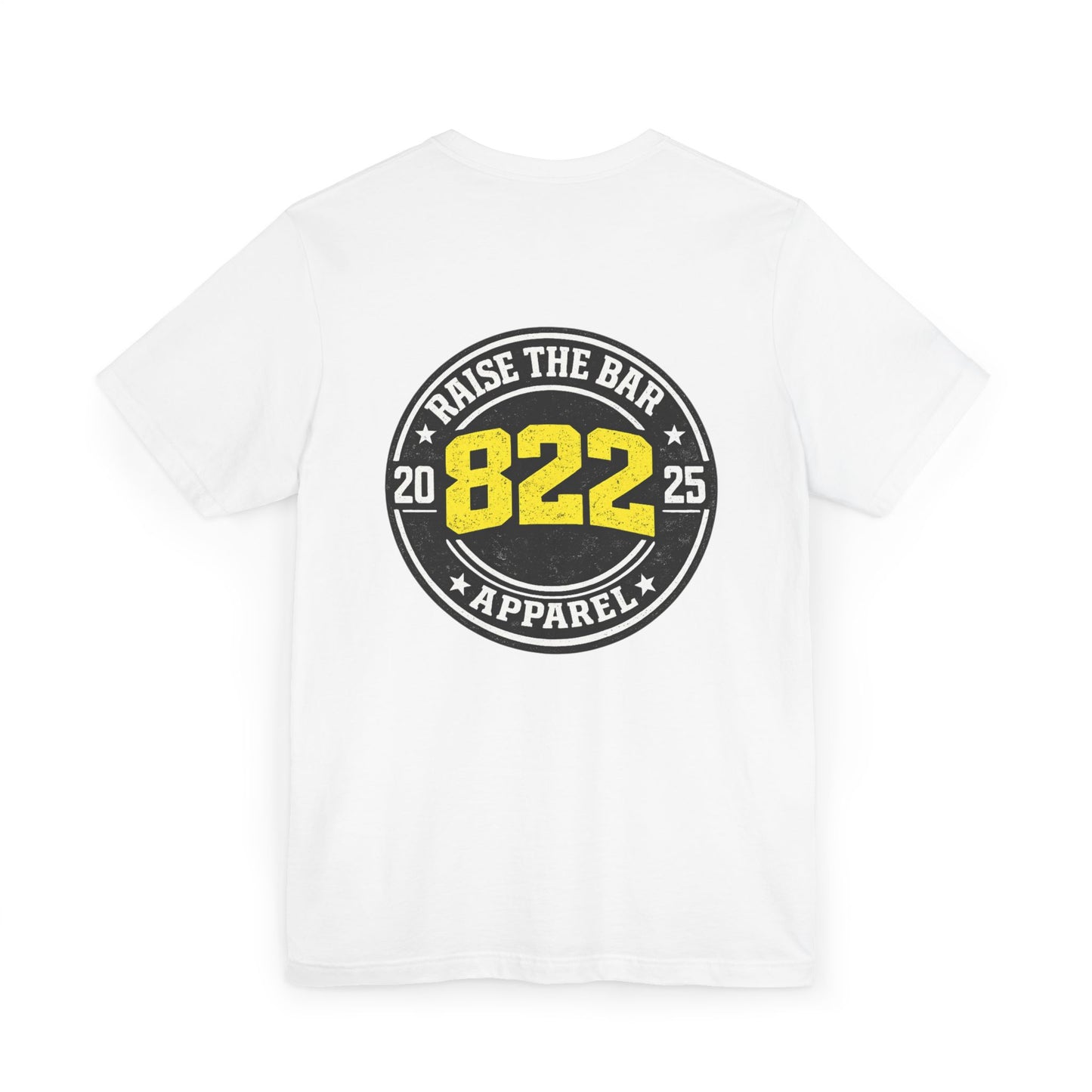 T-Shirt — 'Raise The Bar 822 Apparel' Vintage Athletic Logo Tee