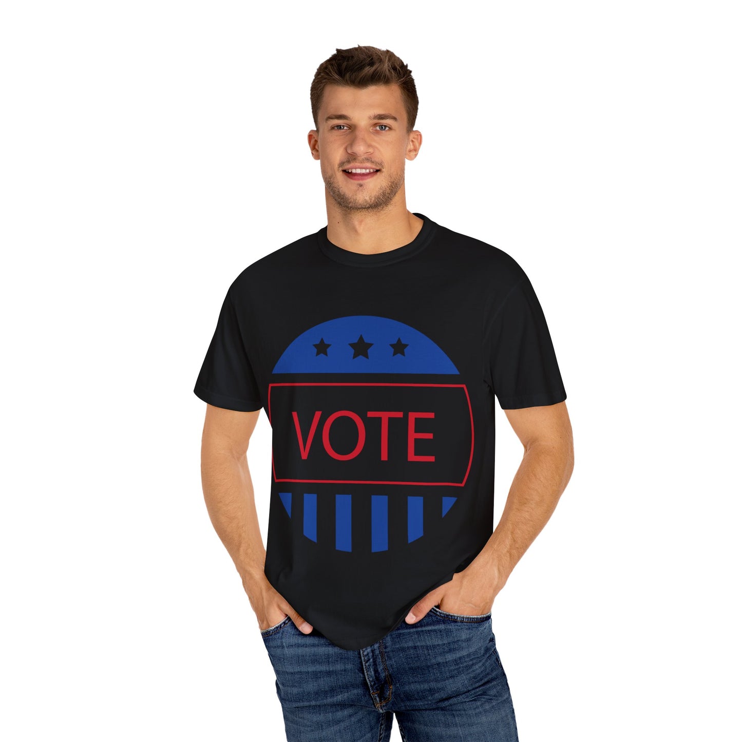 Vote Unisex Garment-Dyed T-Shirt - Empower Your Voice