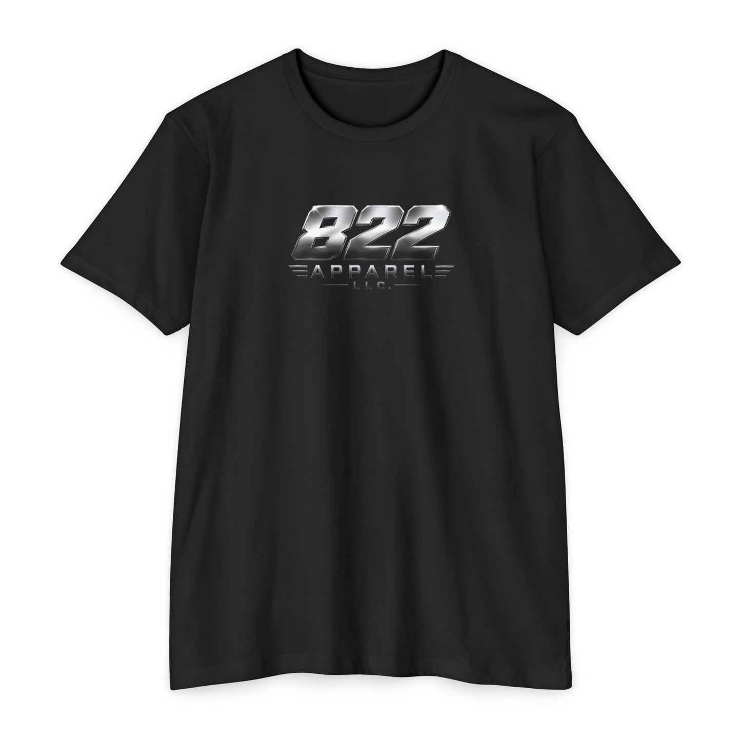 822 Apparel Metallic Logo T-Shirt