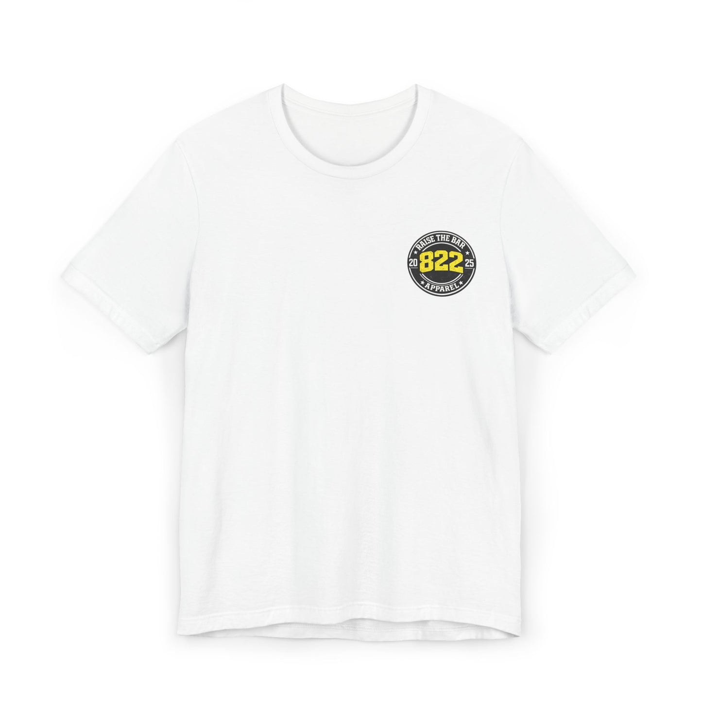 T-Shirt — 'Raise The Bar 822 Apparel' Vintage Athletic Logo Tee