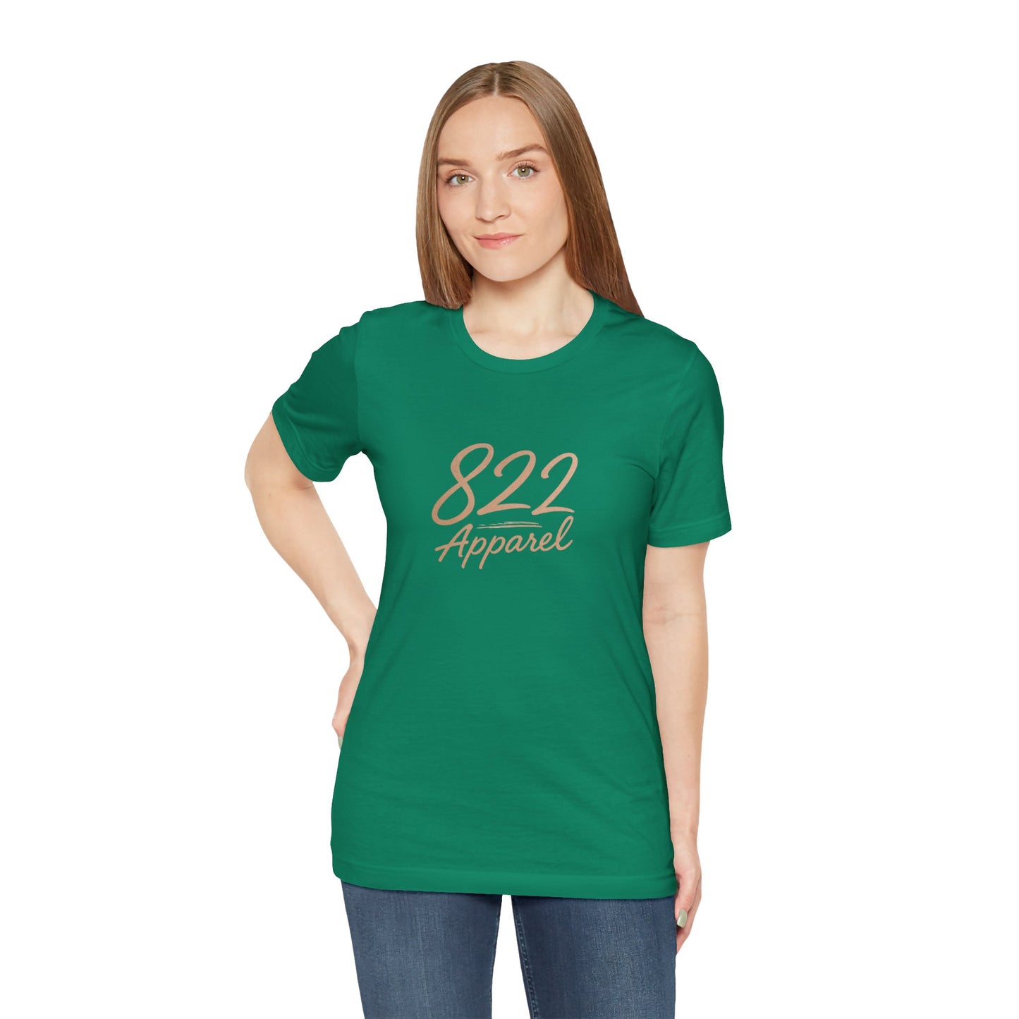 822 Apparel Unisex Jersey Tee - Casual Comfort for All Occasions