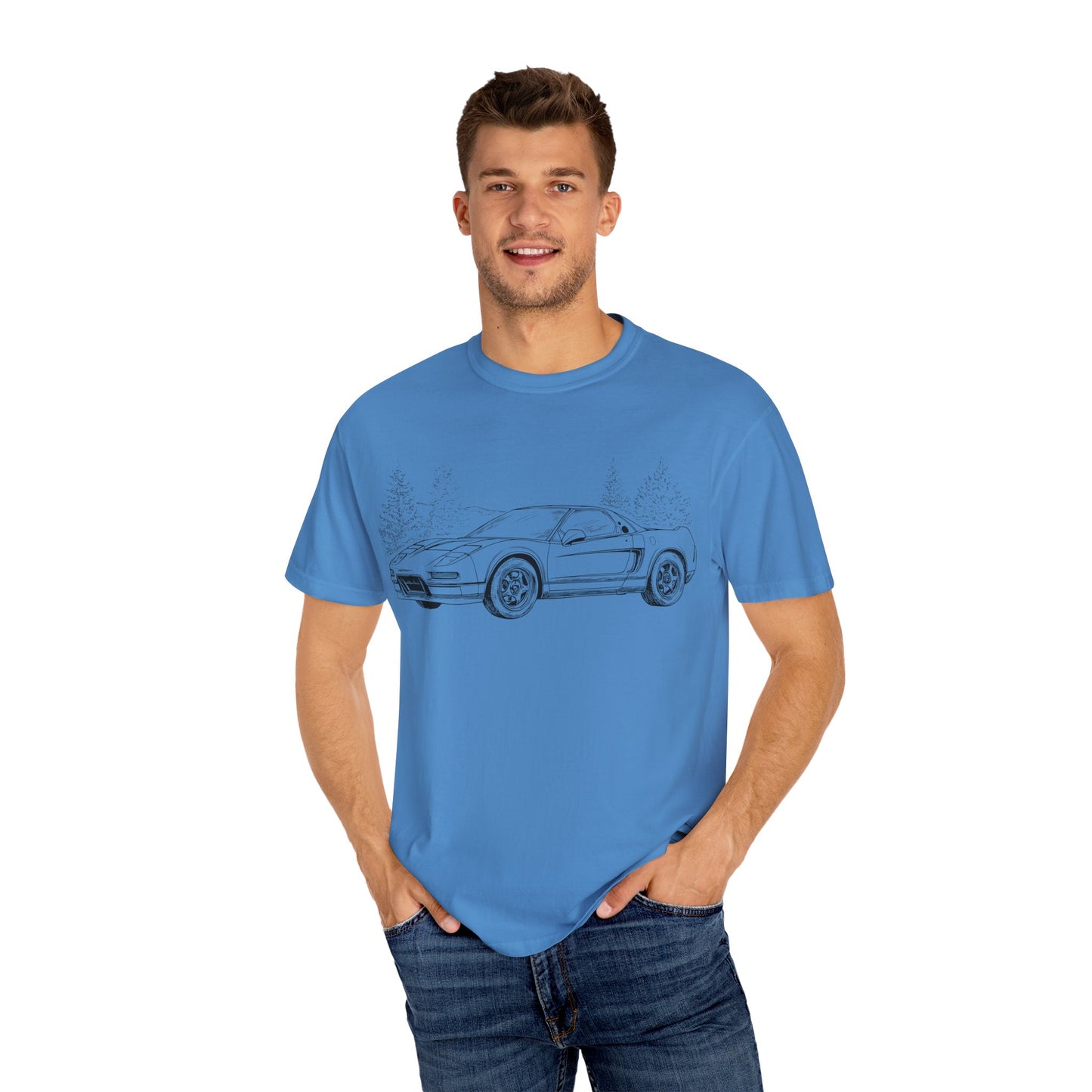 Vintage Car Illustration Unisex T-Shirt