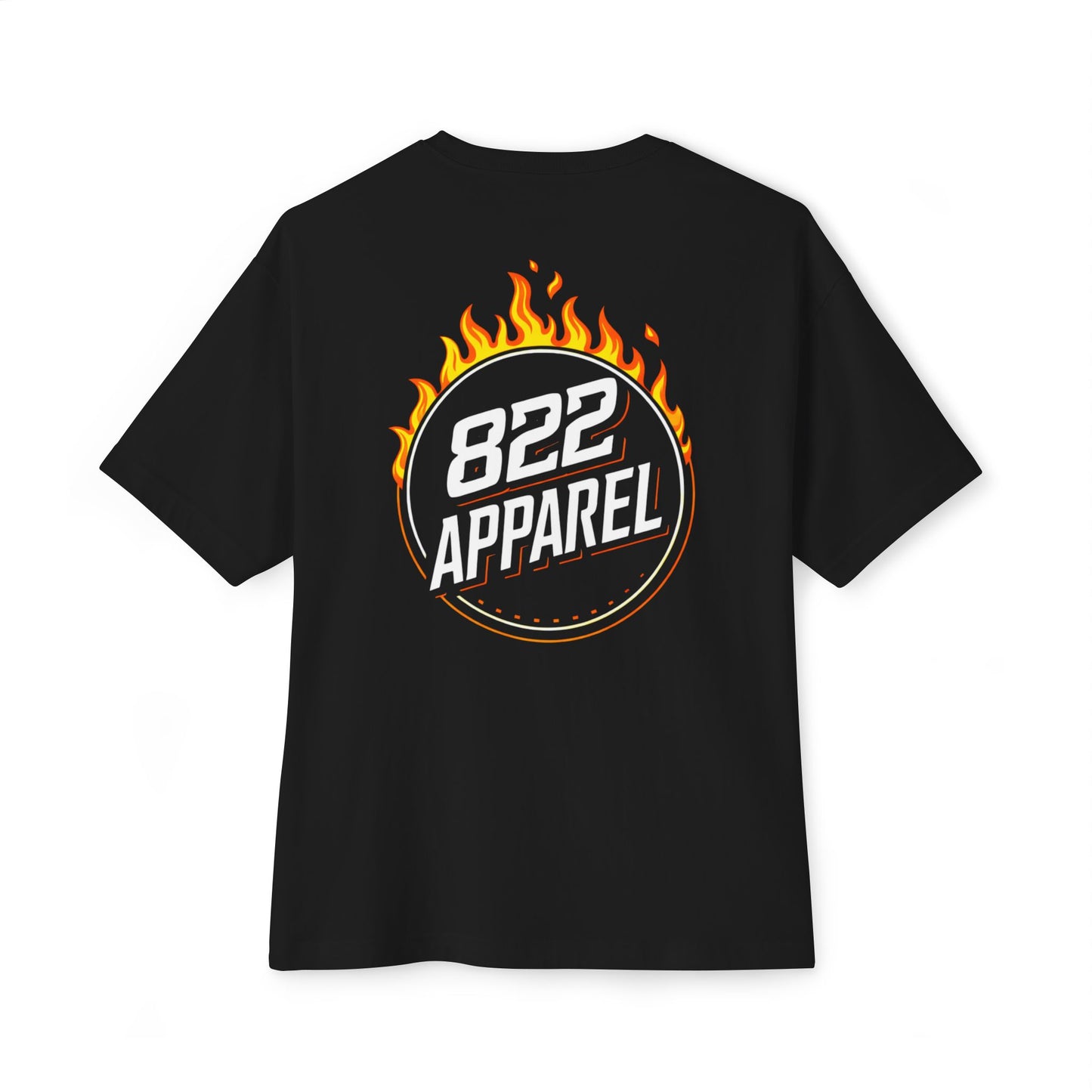 822 Apparel Flame Logo Oversize Tee