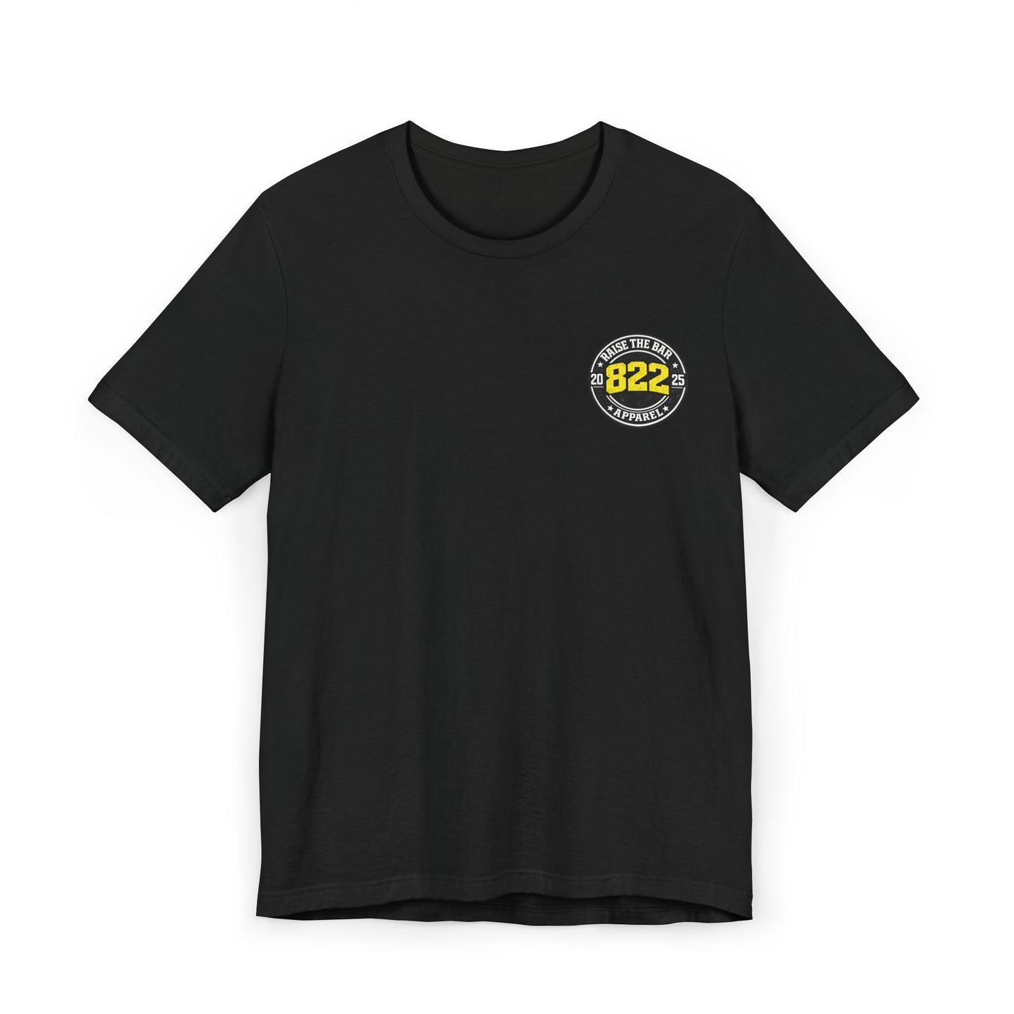 T-Shirt — 'Raise The Bar 822 Apparel' Vintage Athletic Logo Tee