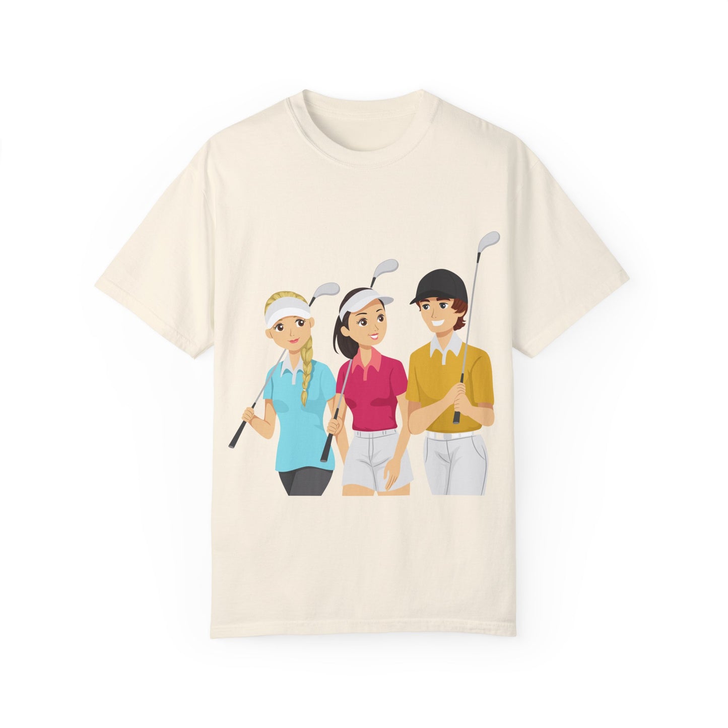 Women's Golf Vibes Garment-Dyed T-Shirt - Perfect for Golf Lovers!