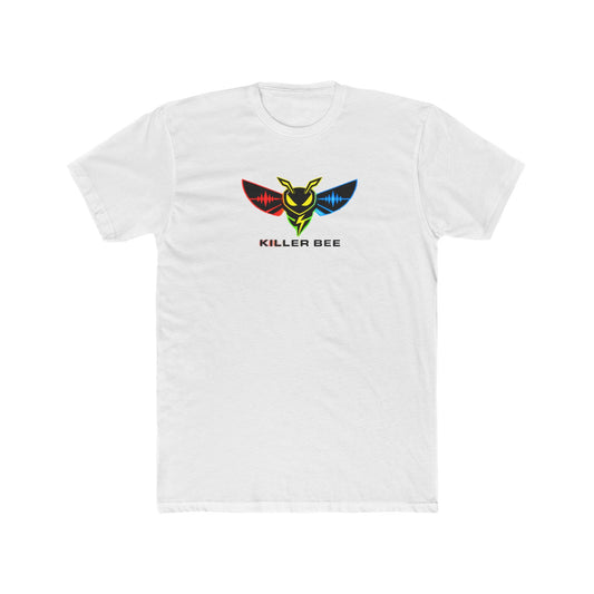 Killer Bee Logo Tee — Colorful Winged Bee Graphic T-Shirt