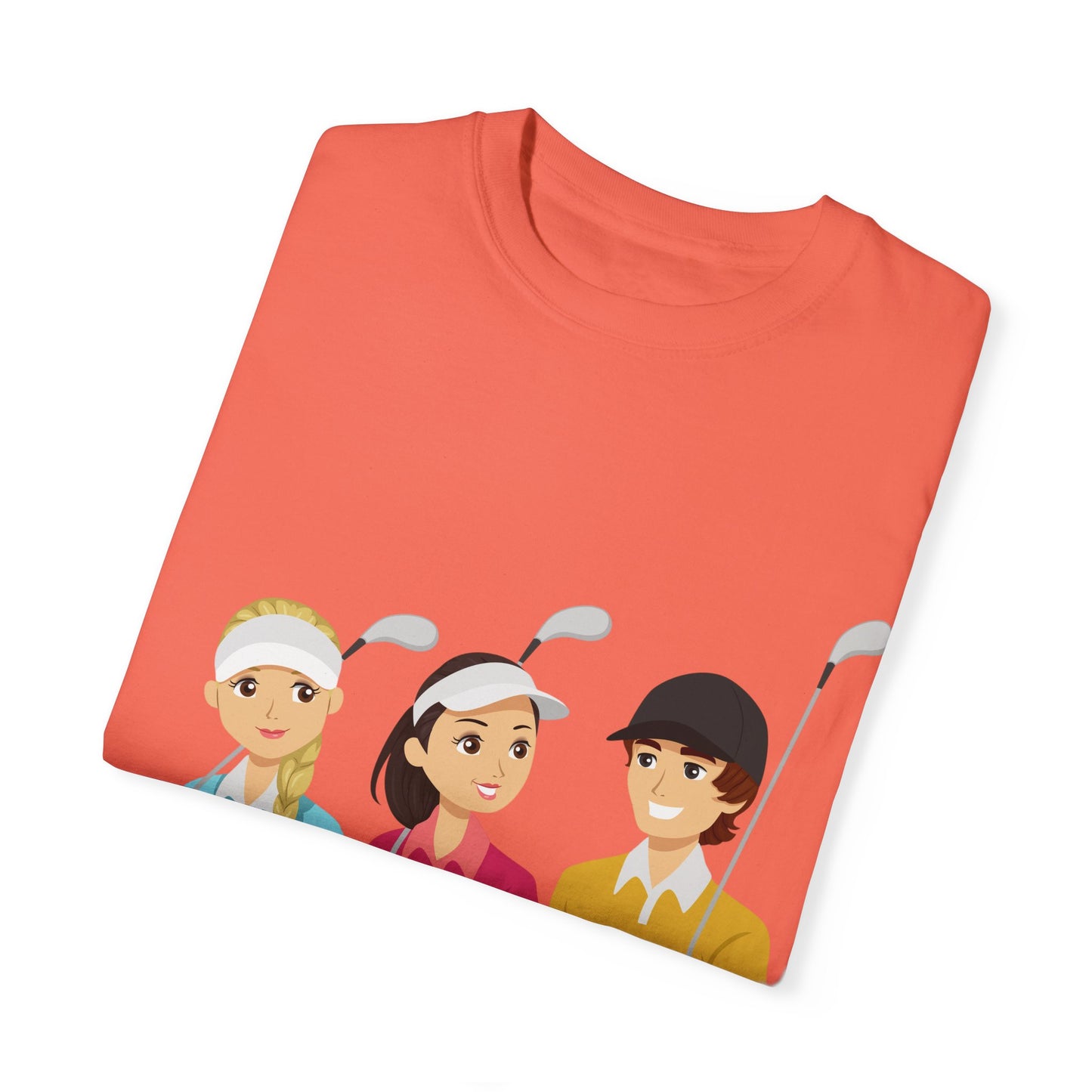 Women's Golf Vibes Garment-Dyed T-Shirt - Perfect for Golf Lovers!