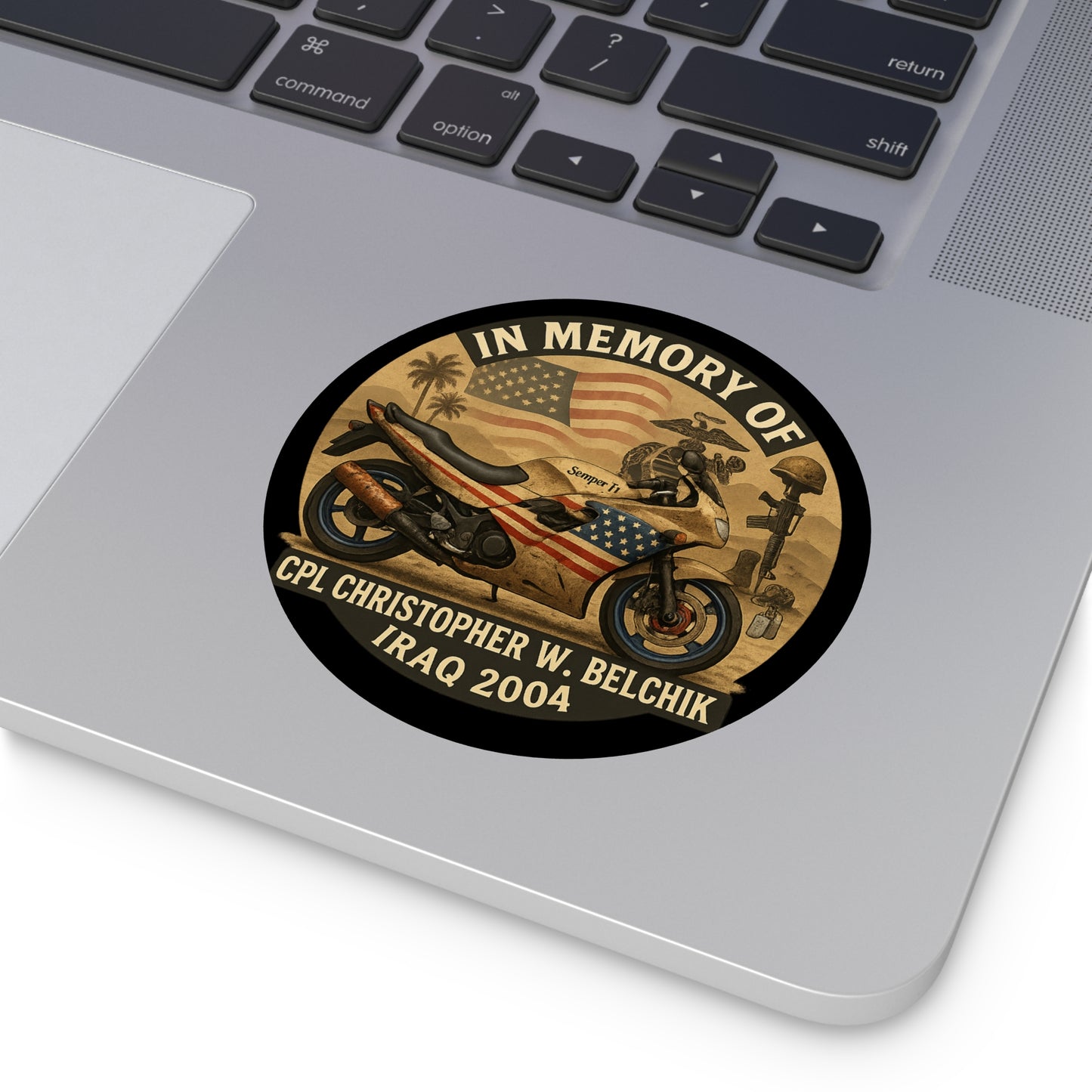 Memorial Motorcycle Vinyl Stickers, Patriotic Remembrance Decals, Veteran Tribute Stickers, Custom biker stickers, Gift for motorcycle [...]