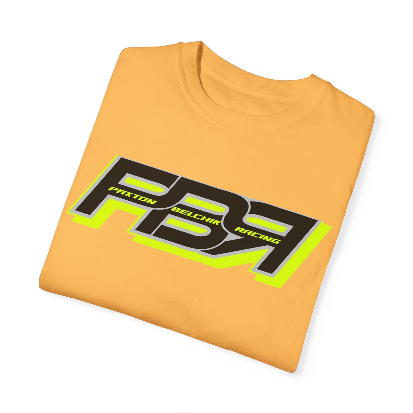 PBR Unisex Garment-Dyed Racing T-Shirt with Bold Graphics