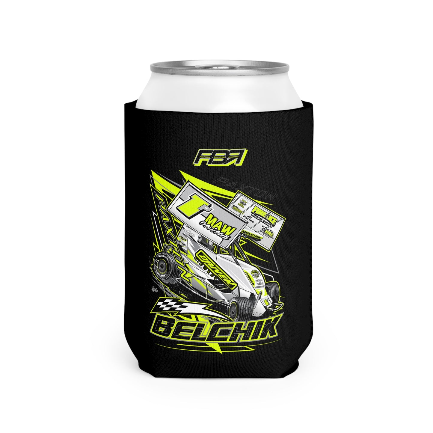 PBR Racing Can Cooler Sleeve - FBD Design for Enthusiasts