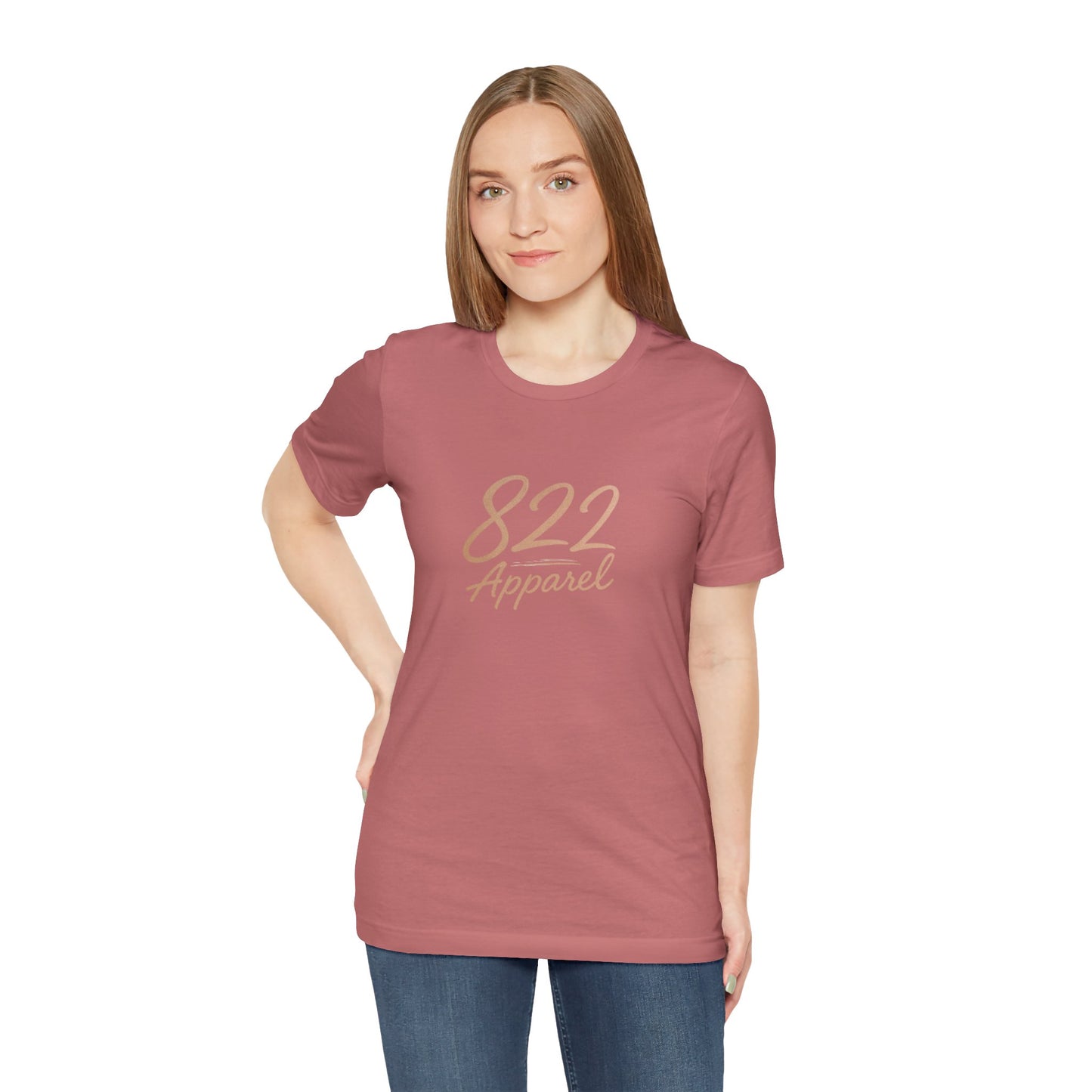 822 Apparel Unisex Jersey Tee - Casual Comfort for All Occasions