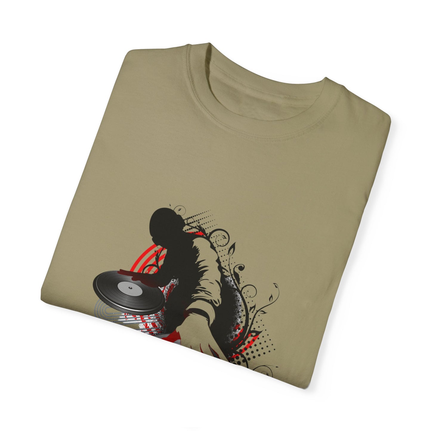 DJ Inspired Unisex Garment-Dyed T-Shirt - Perfect for Music Lovers & Parties