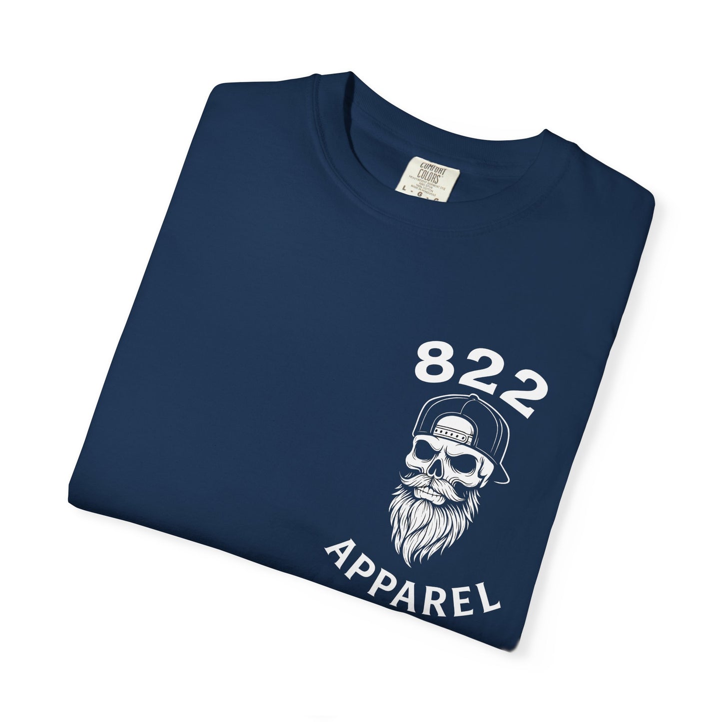 Casual Graphic T-Shirt: 822 Apparel with Vintage Beard Design